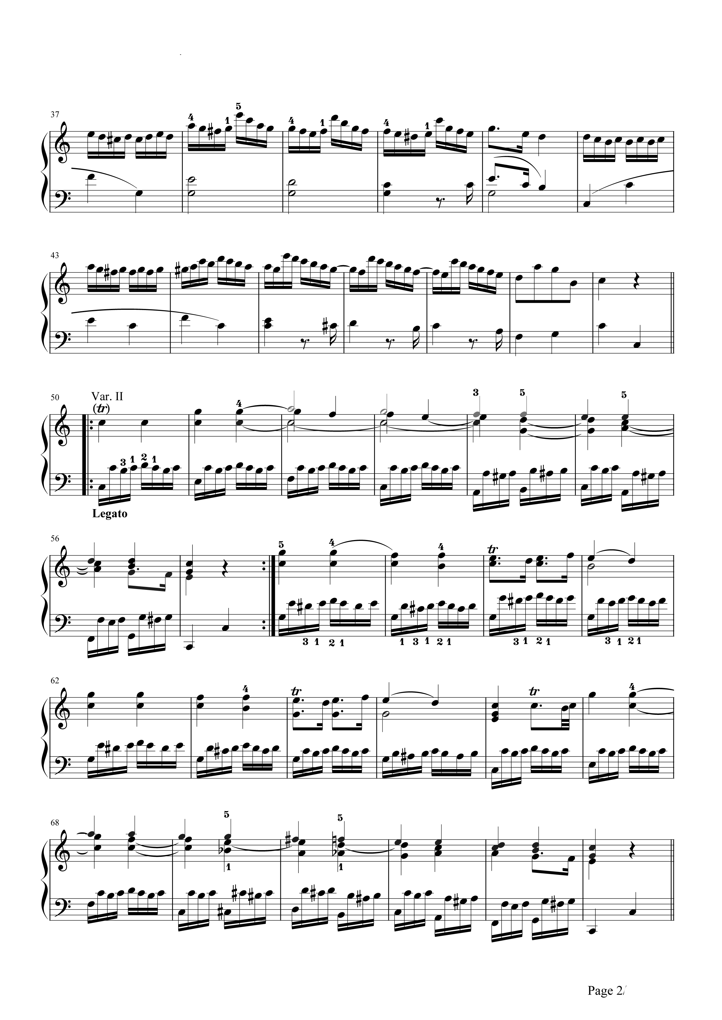 小星星变奏曲钢琴谱 解读莫扎特小星星变奏曲星星们都已经到齐了2