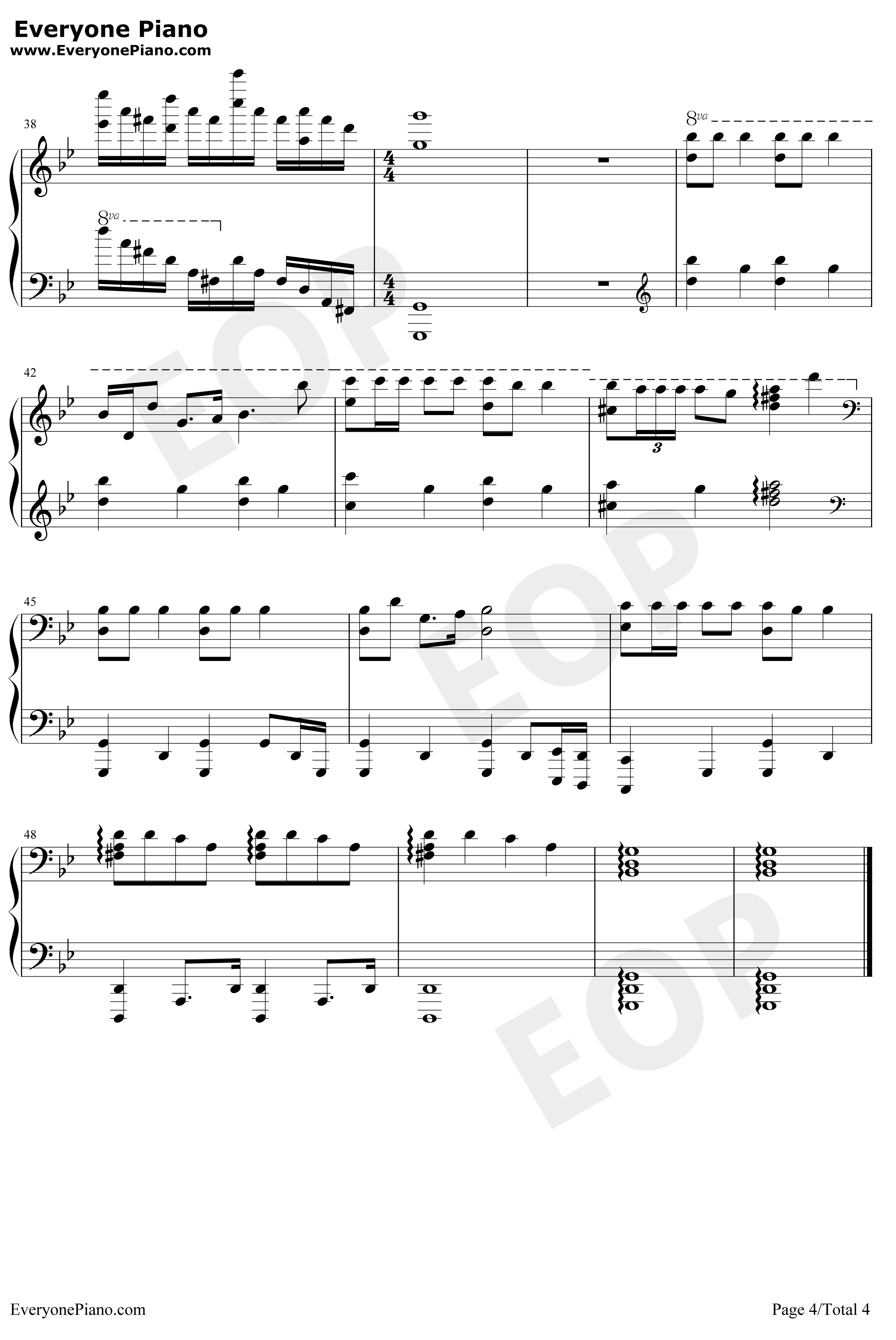 Jingle Bells钢琴谱-JamesLordPierpont-爵士版4