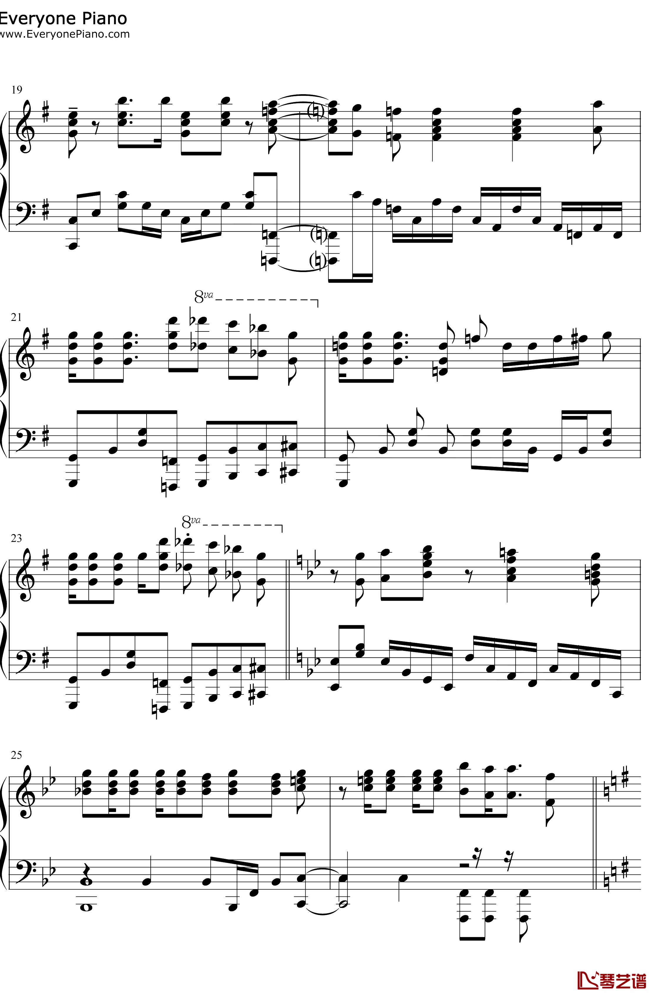 スマイルスキル=スキスキル钢琴谱-麦露烈娜梅维丝珀琳-我不是说了能力要平均值么OP3