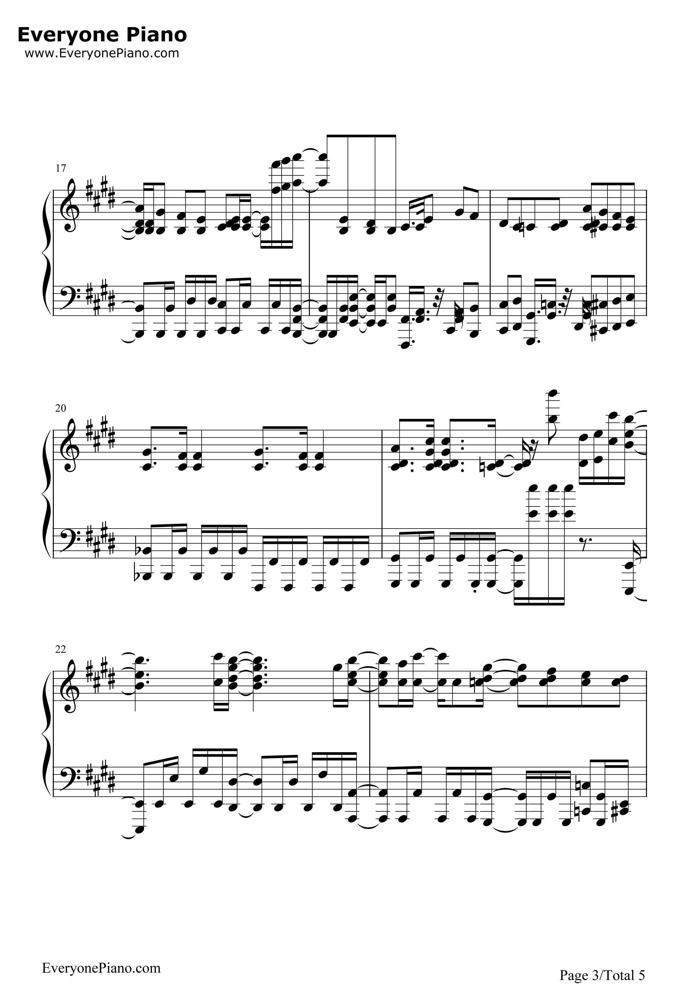 Fantastic Dreamer钢琴谱-Machico-为美好的世界献上祝福OP3