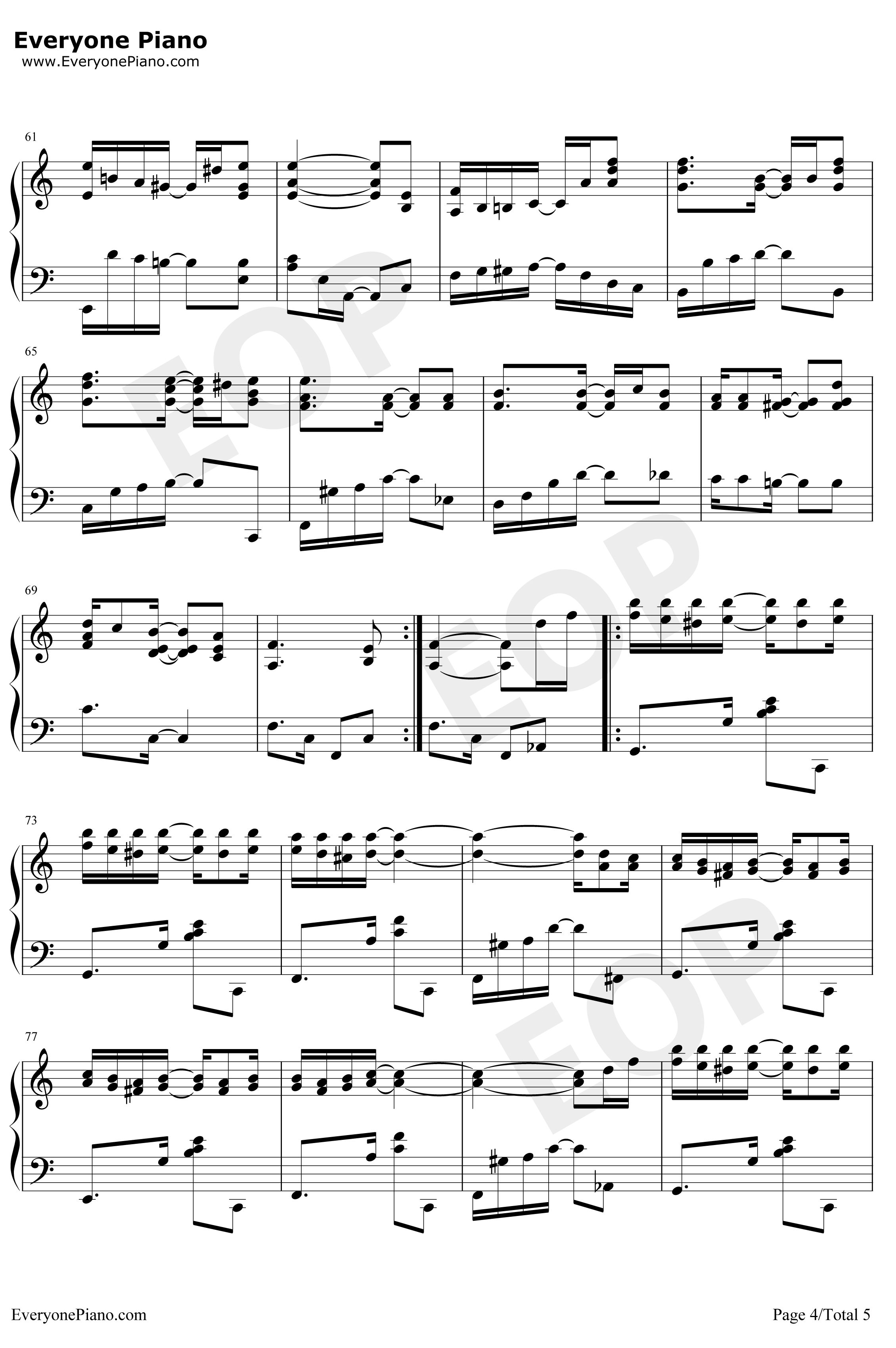 Solace钢琴谱-ScottJoplin-安慰-生化奇兵无限BGM4