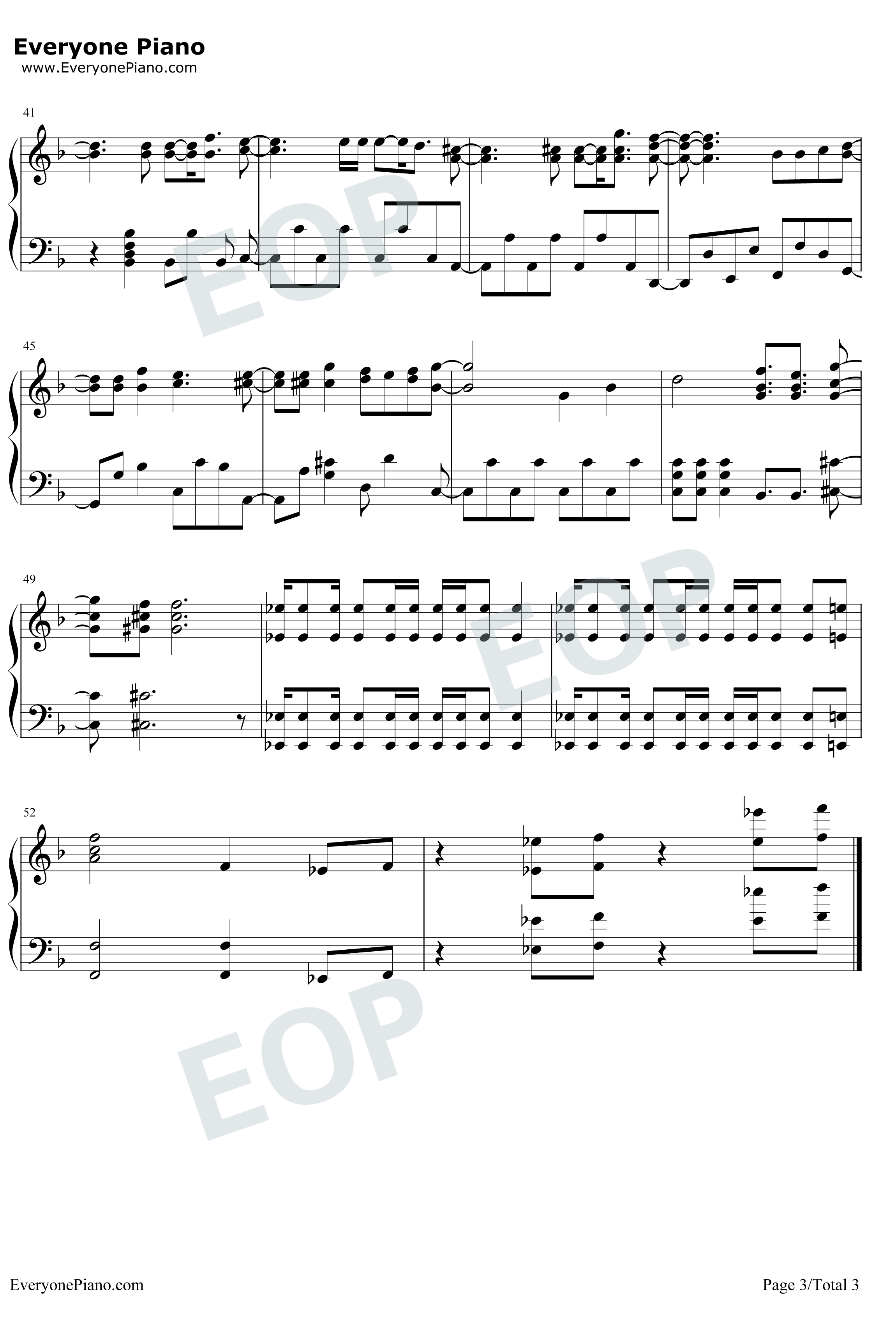 マジLOVE2000钢琴谱-ST☆RISH-歌之王子殿下ED3