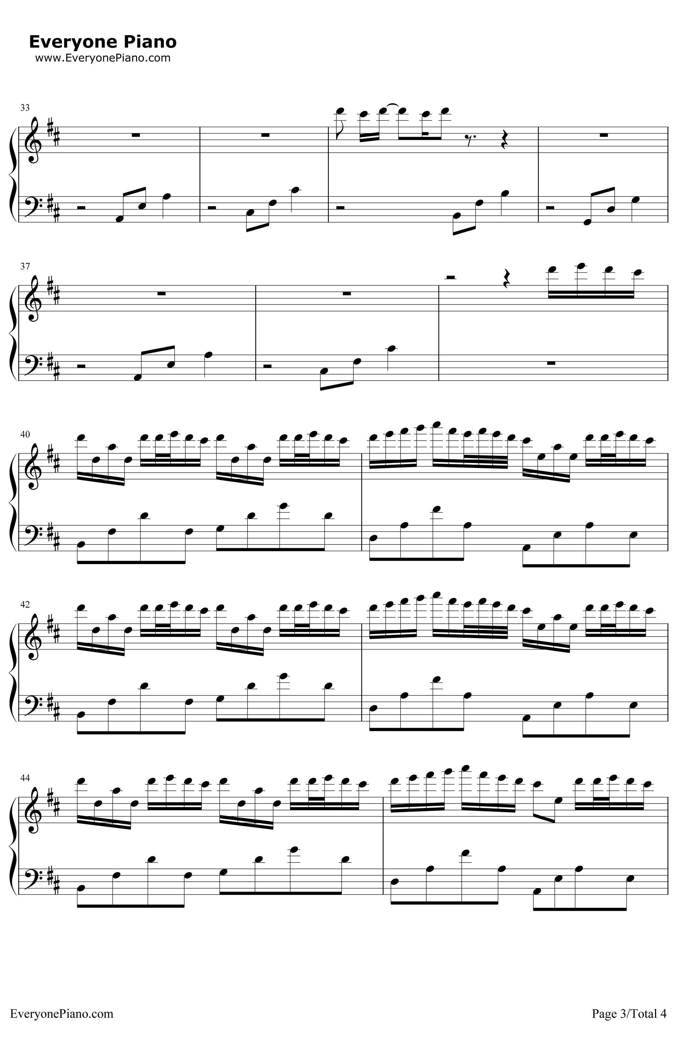FürImmer钢琴谱-Eisblume3