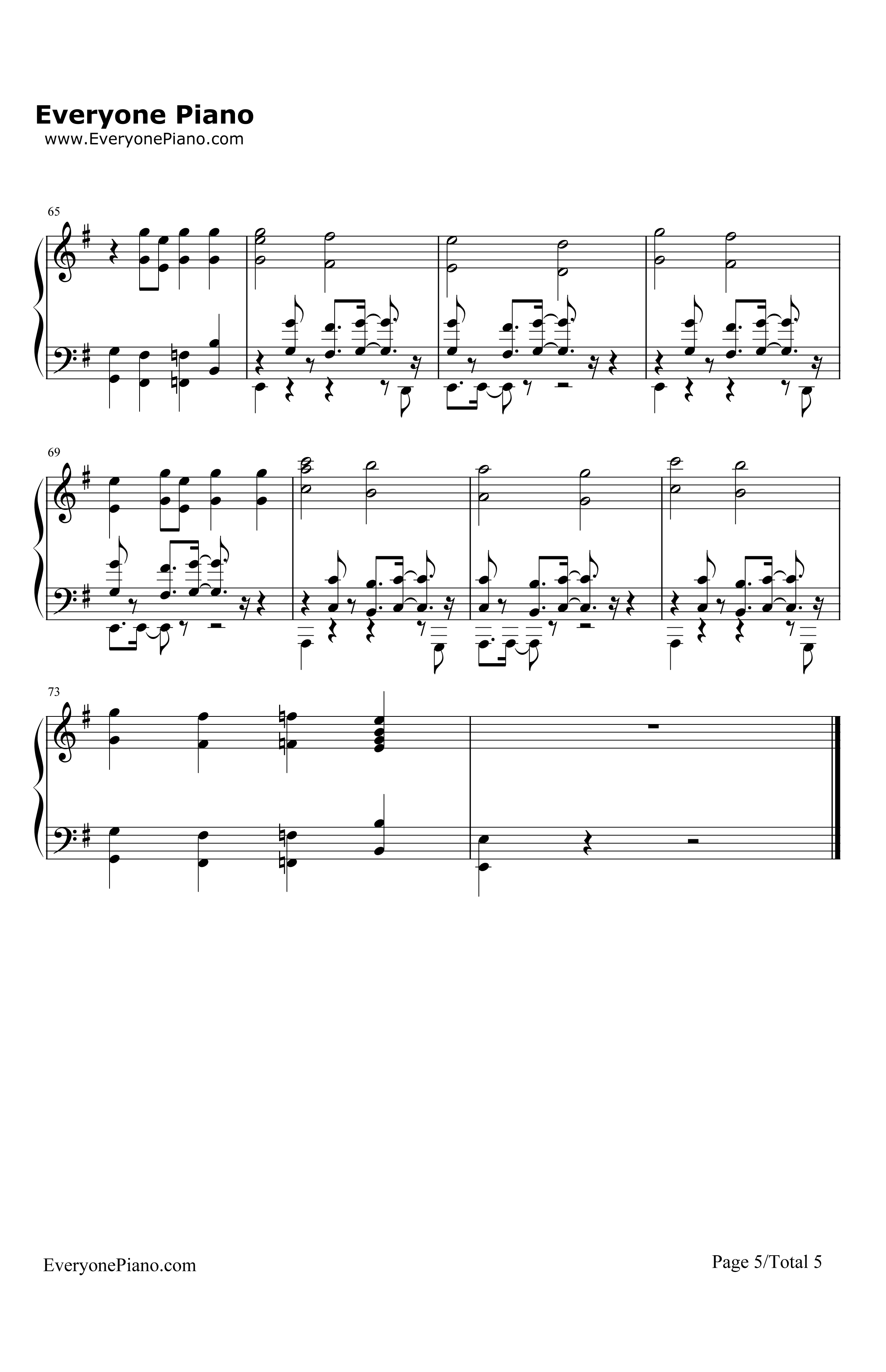 GirlsTalkBoys钢琴谱-5SecondsOfSummer5