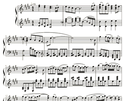 生命的旋律钢琴谱-植松伸夫-《最终幻想9》主题曲