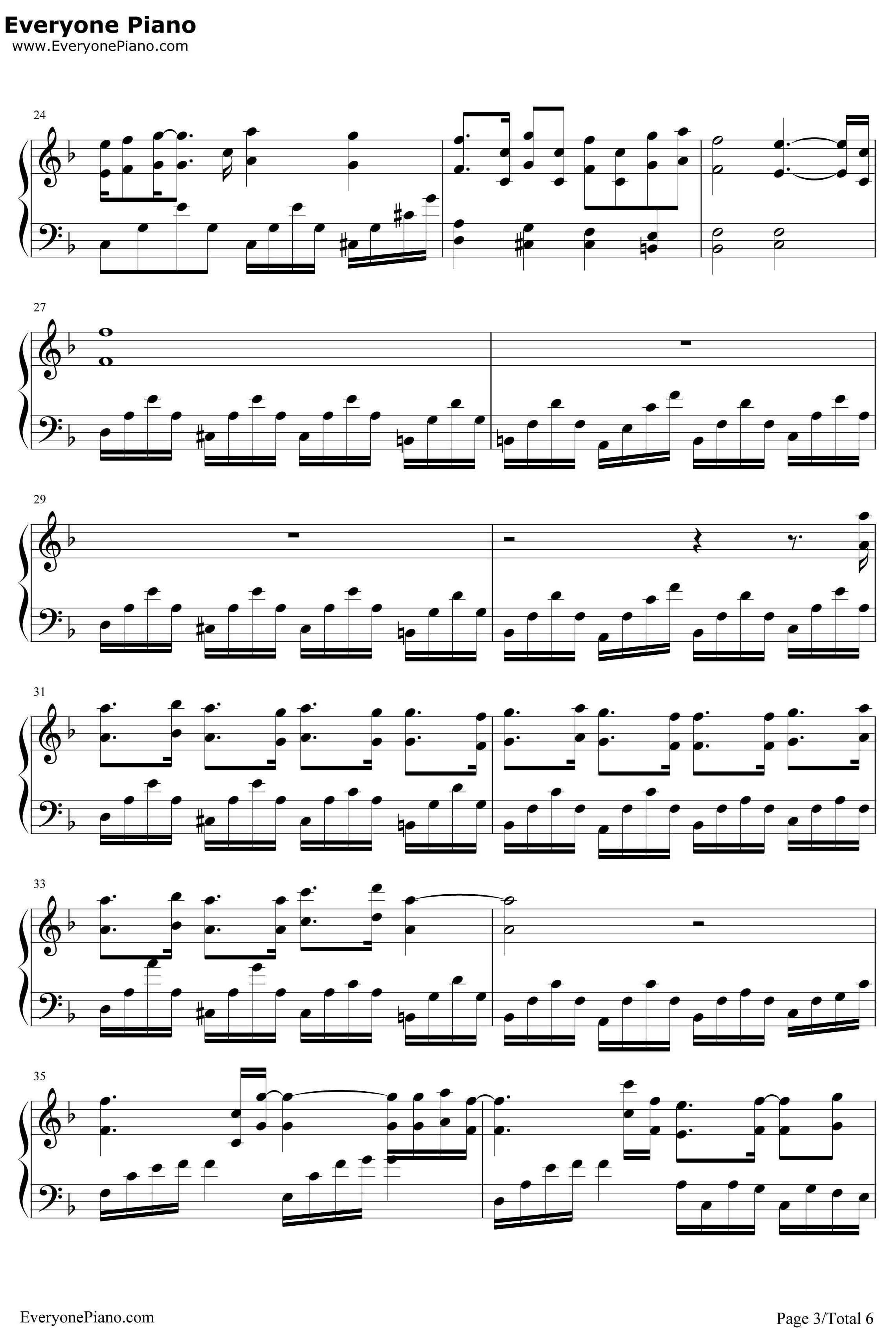 YUBIKIRI钢琴谱-Mili-GENMAN3
