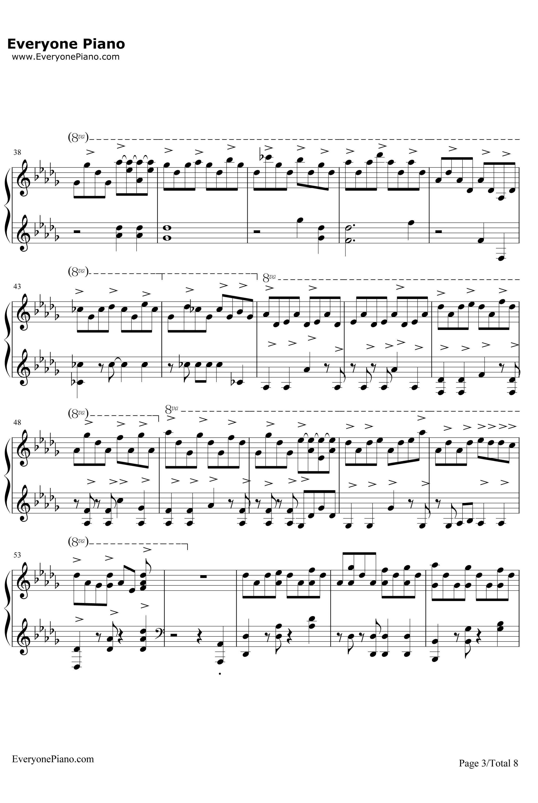 All of Me完整版钢琴谱-JonSchmidt3