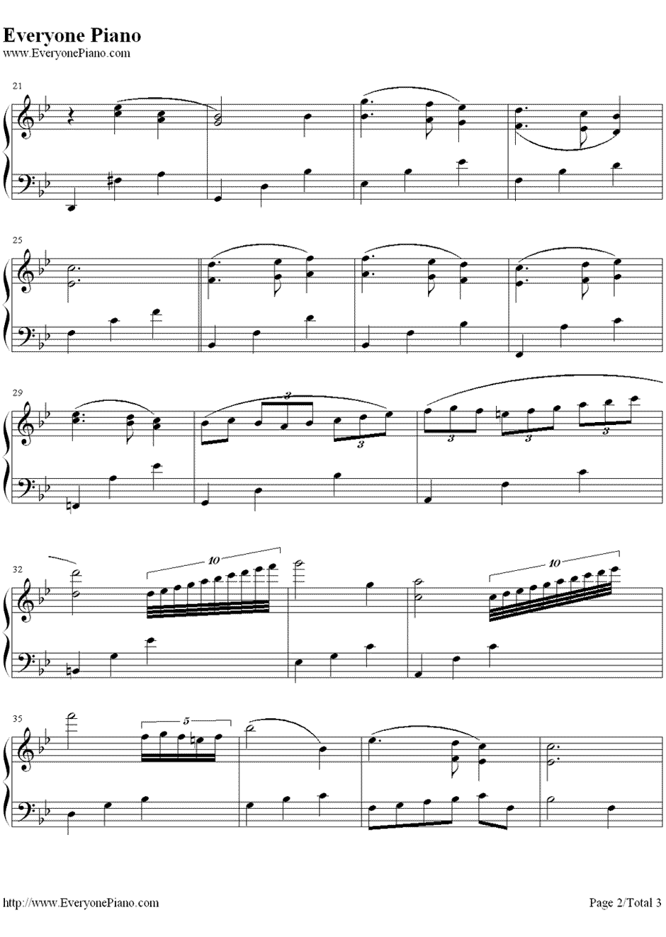 A Mozart Reincarnated钢琴谱-颜尼欧·莫里克奈Ennio Morricone-《海上钢琴师》插曲2