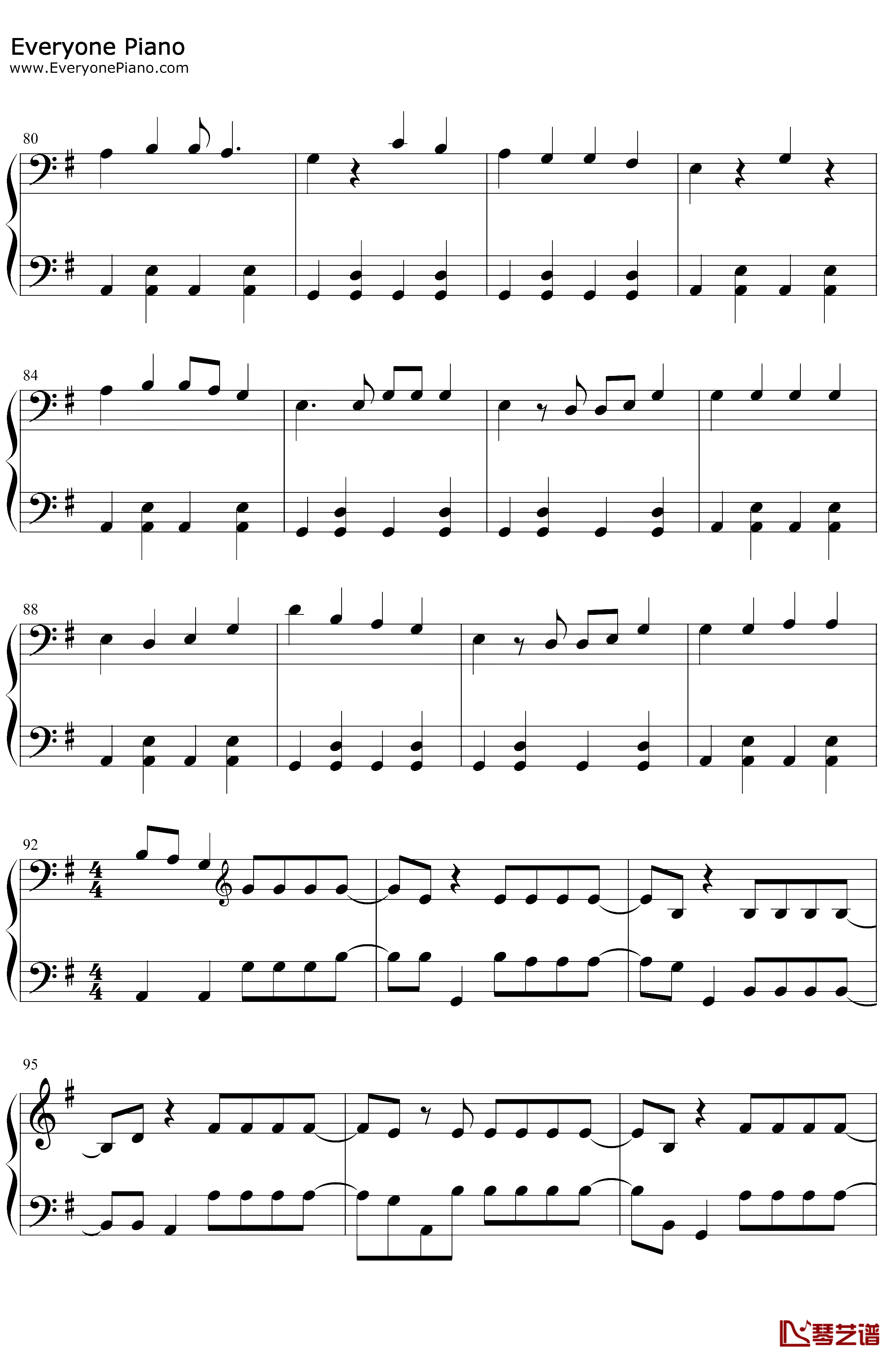 Supalonely钢琴谱-Benee Gus Dapperton5