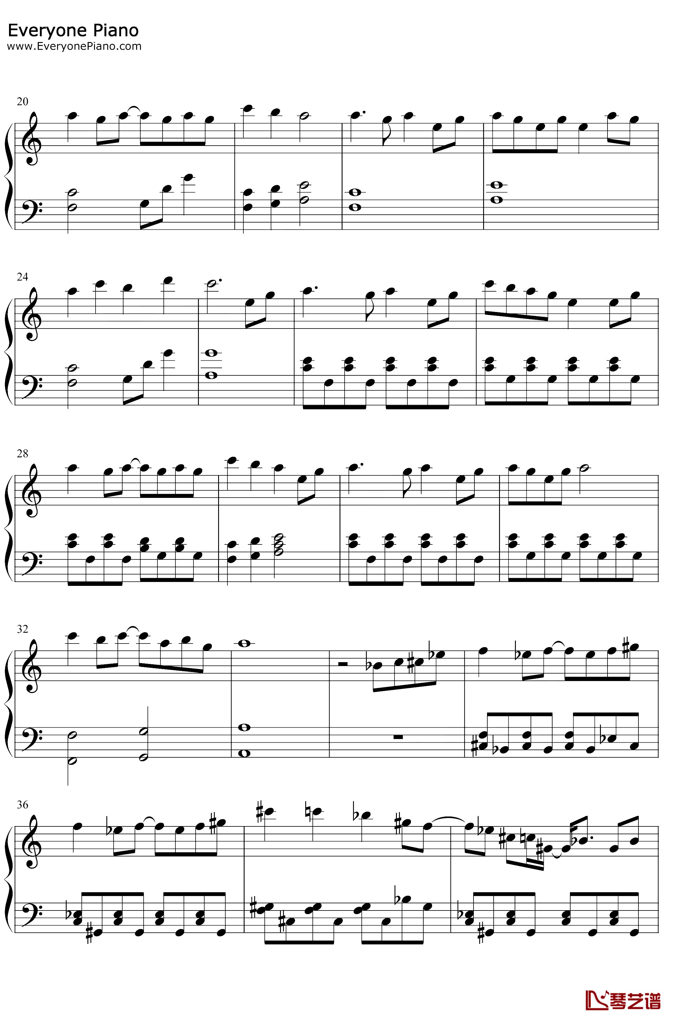 さくらの季节钢琴谱-38BEETS-柔美轻音乐2