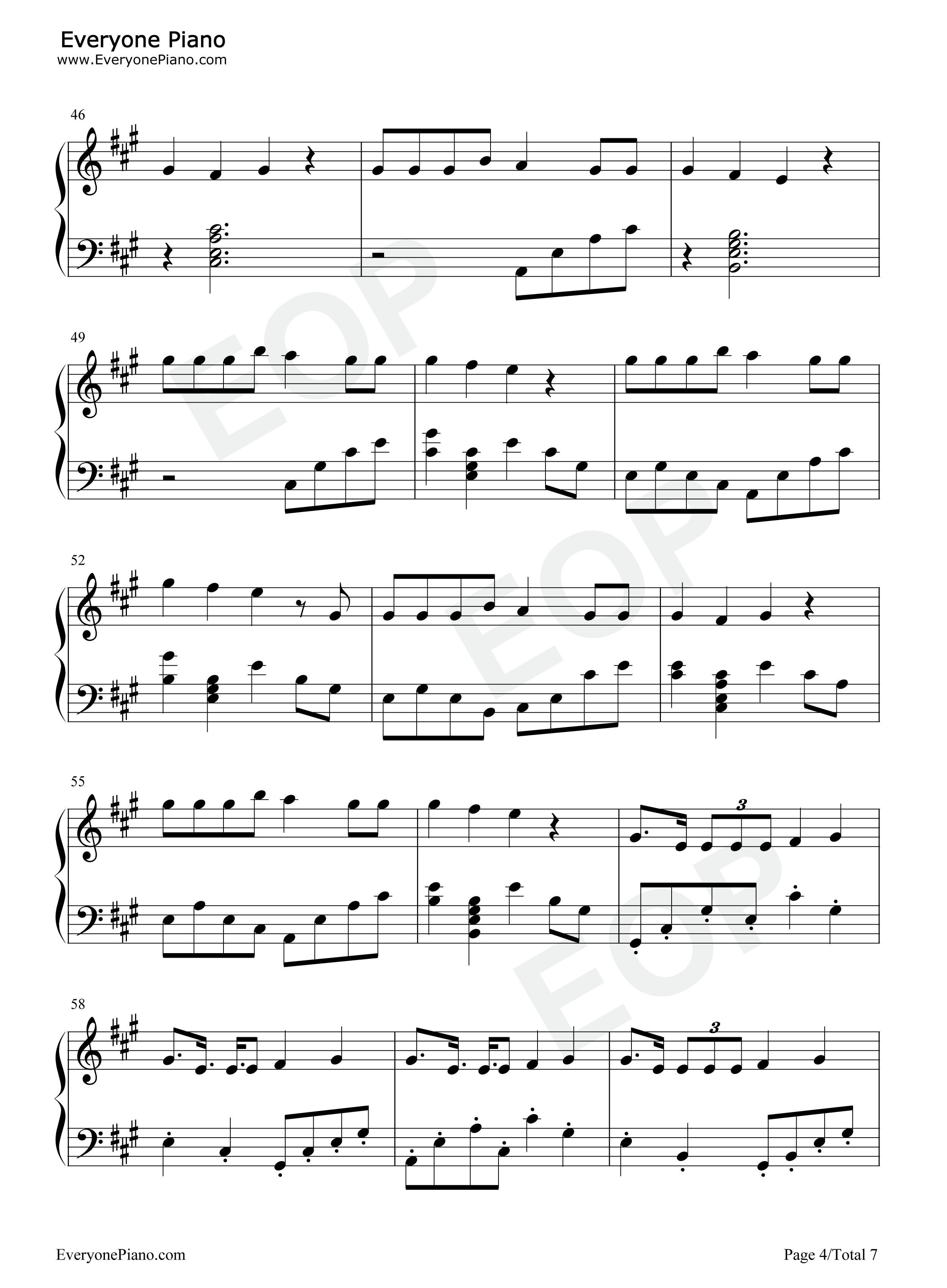 Like This钢琴谱-2KBABY Marshmello4