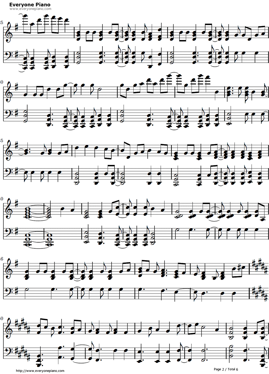 Do You Hear What I Hear钢琴谱-Bing Crosby2