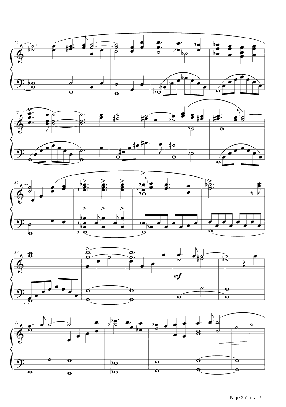 Misterioso钢琴谱-Kalafina-魔法少女小圆叛逆物语OST2