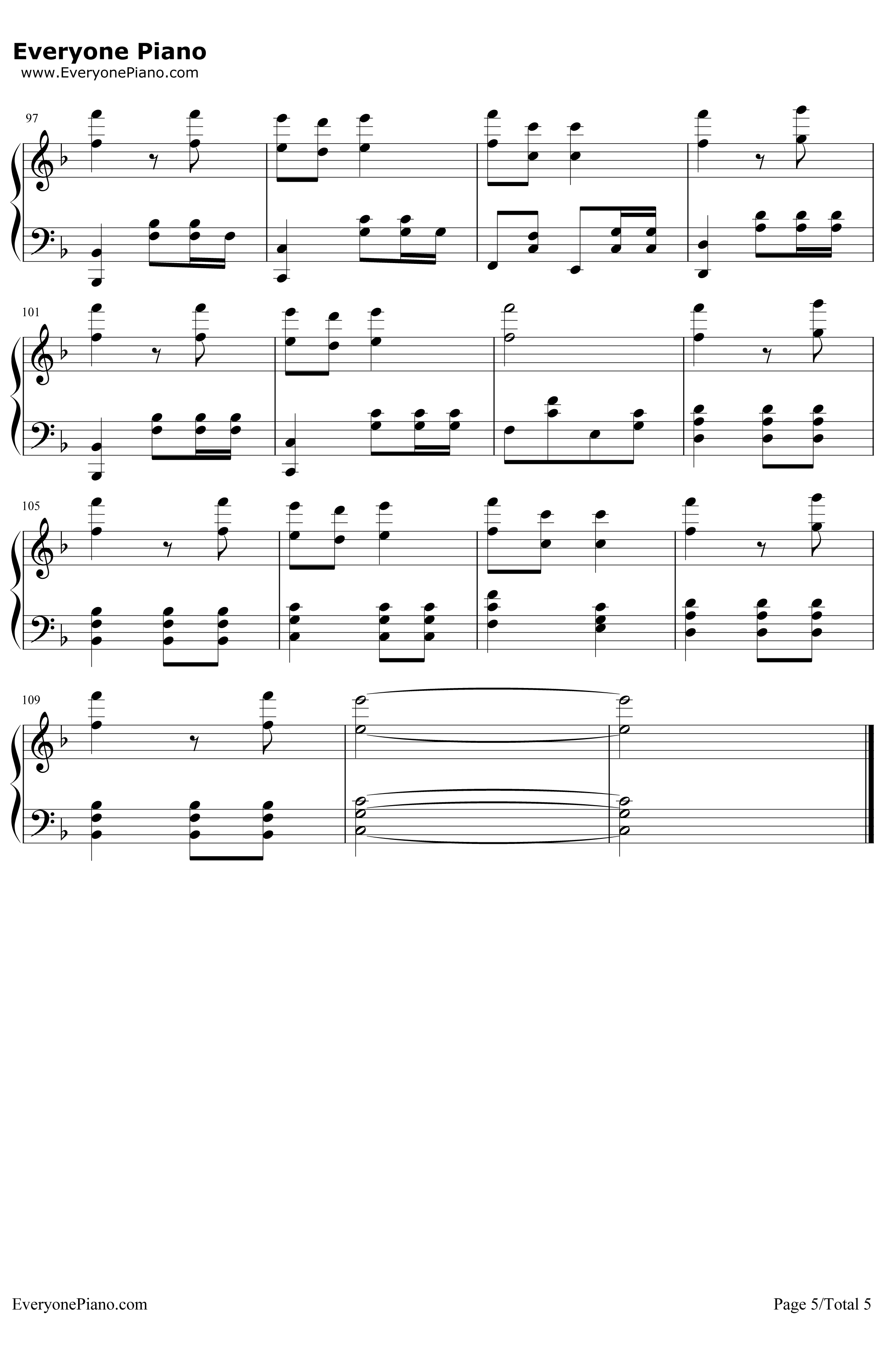 PLANET 钢琴谱-ラムジ5