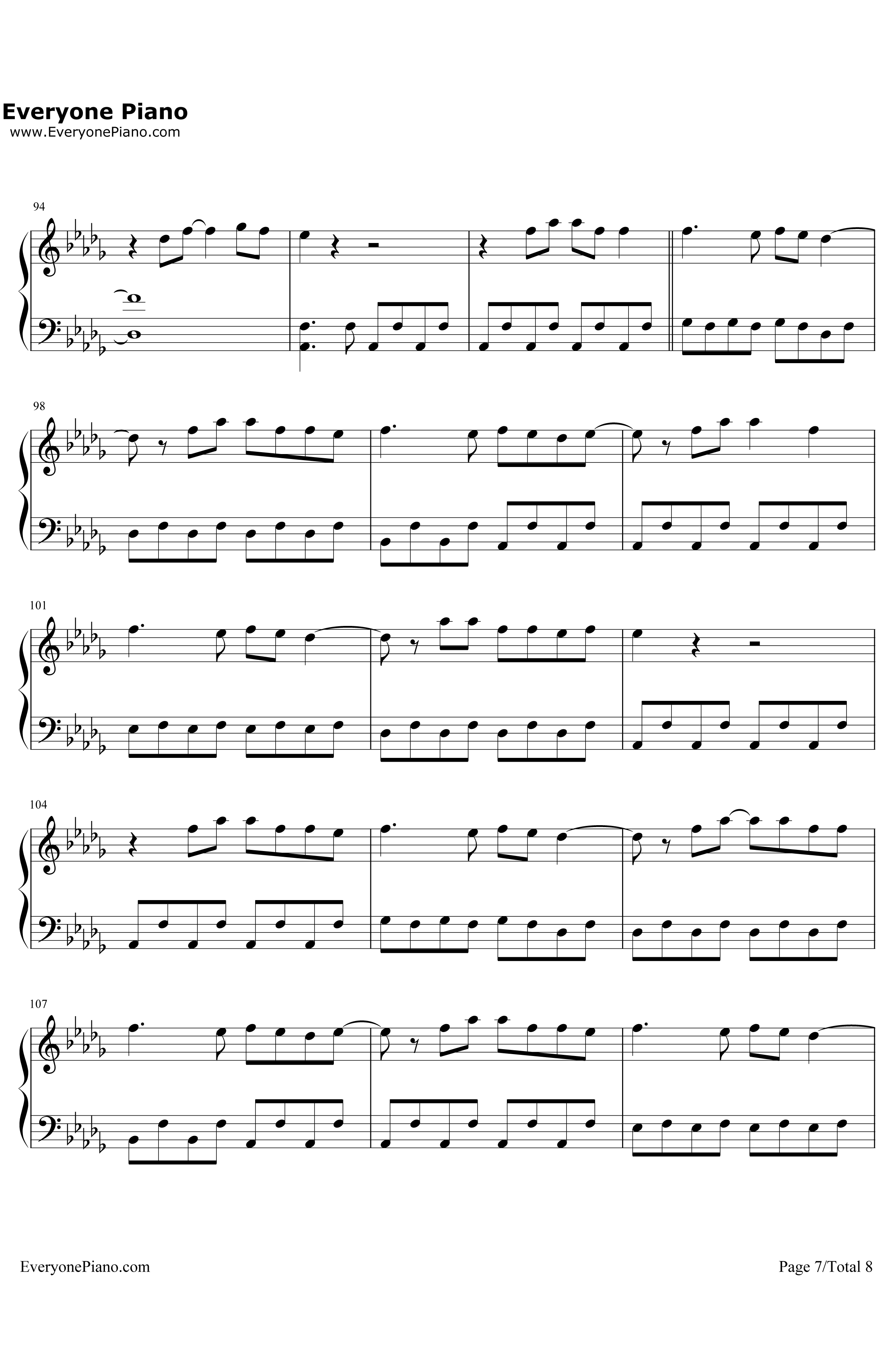 LetItGo钢琴谱-JamesBay7