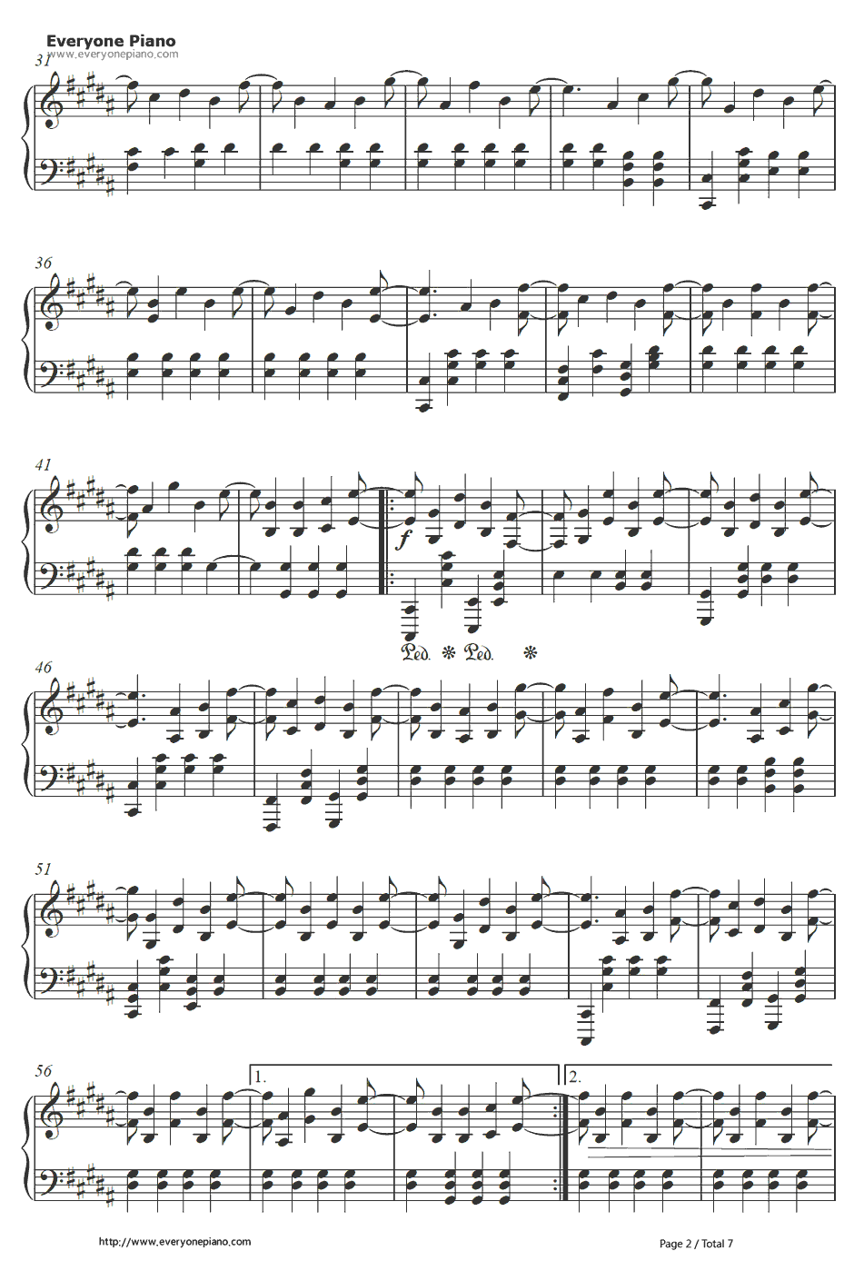 Strobe钢琴谱-Deadmau52