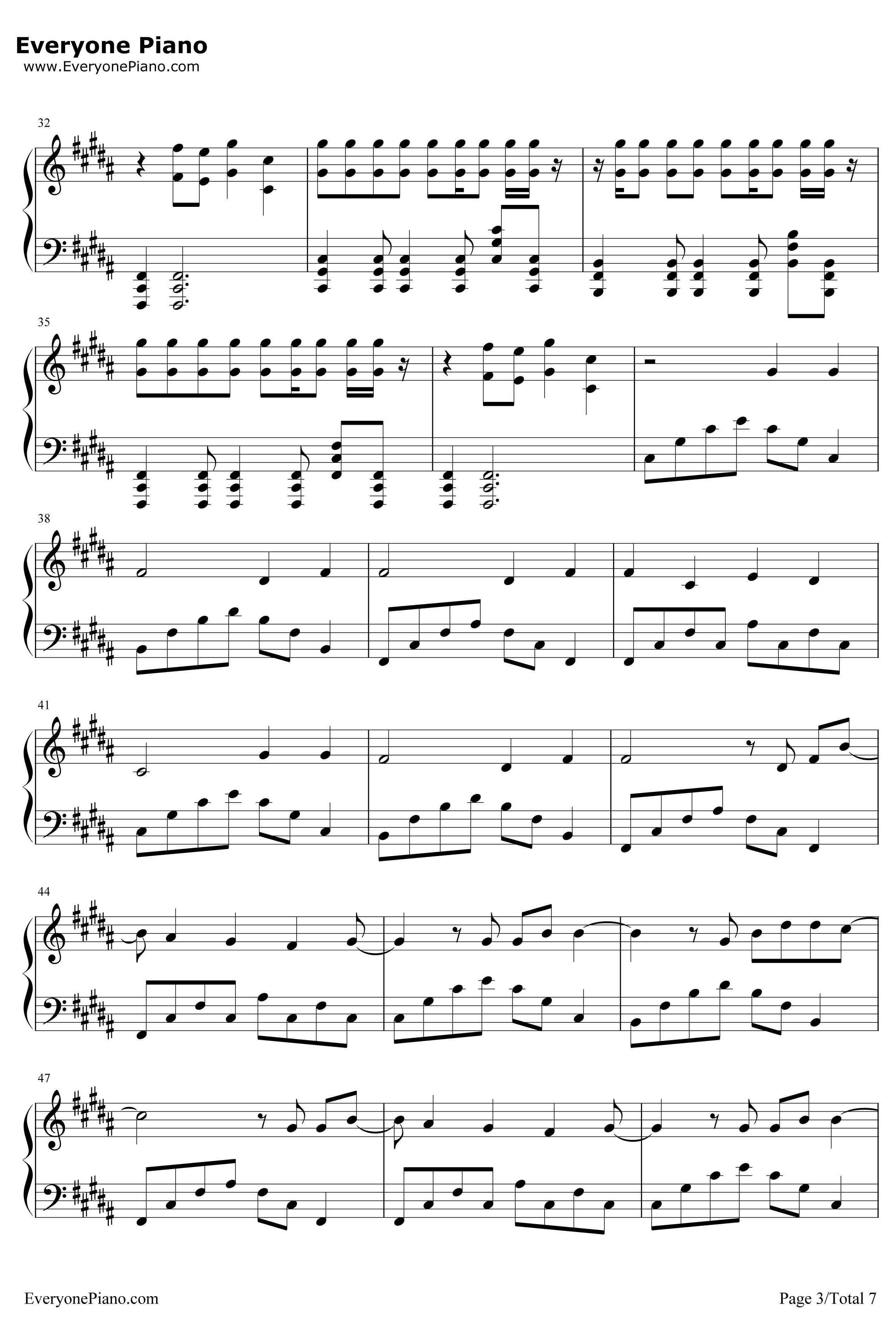 The Fox钢琴谱-Ylvis-挪威组合3