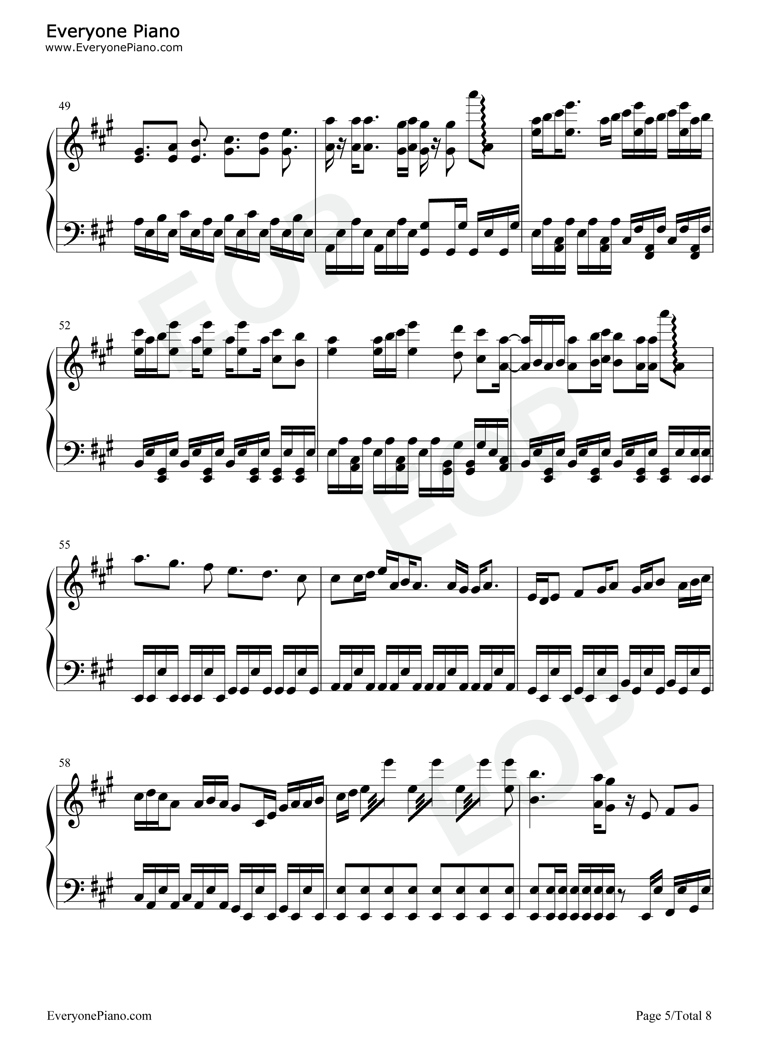 キズナミュージック钢琴谱-Poppin'Party5