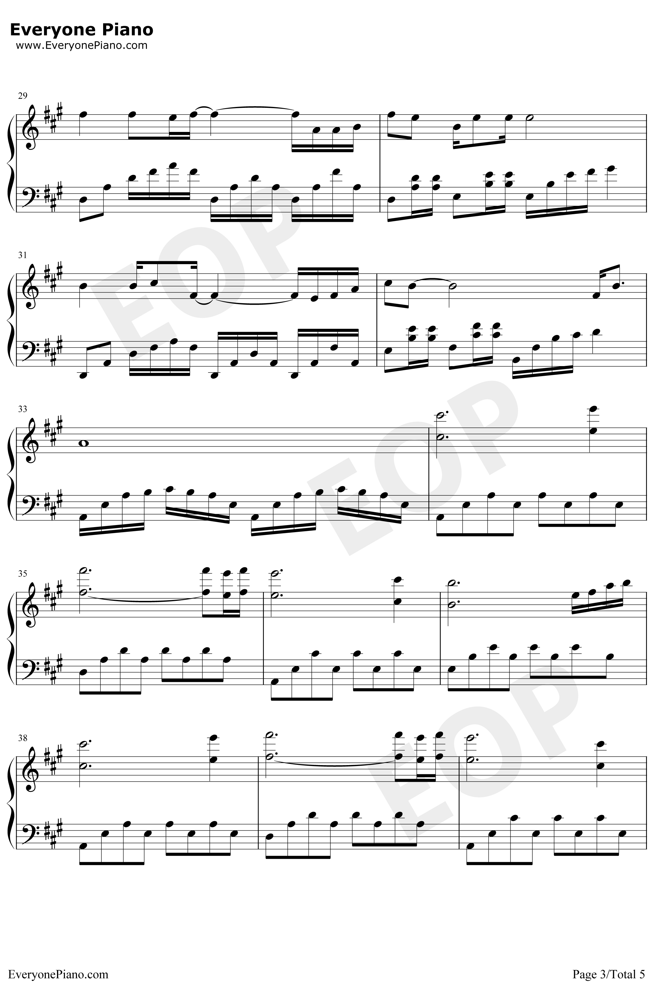 经典咏流传钢琴谱-张杰3