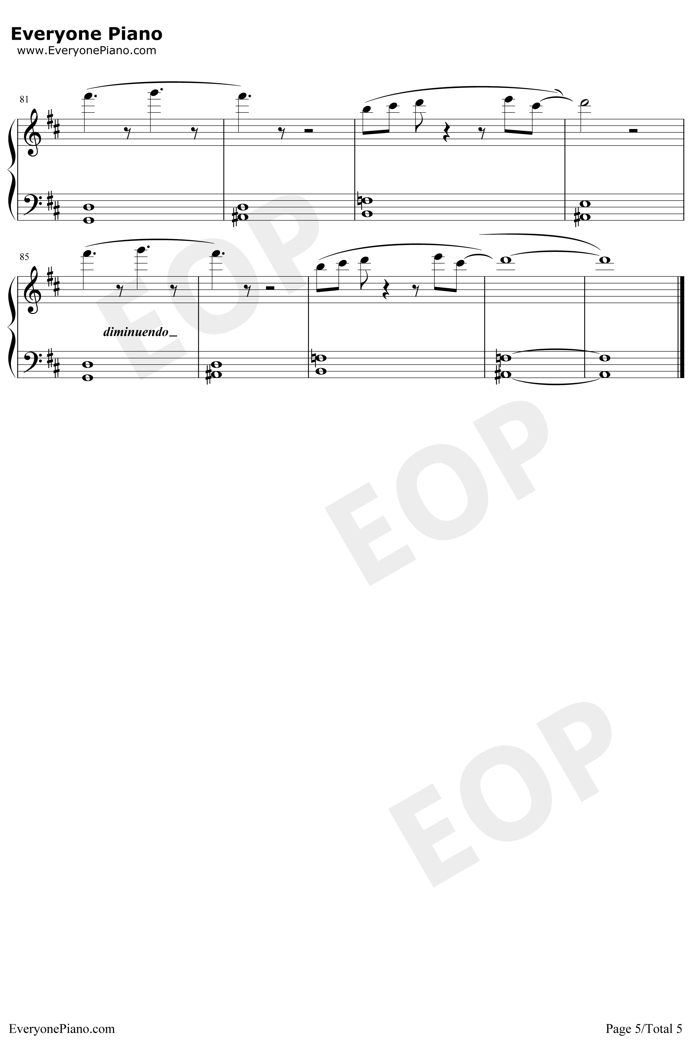 Deutschland钢琴谱-Rammstein5