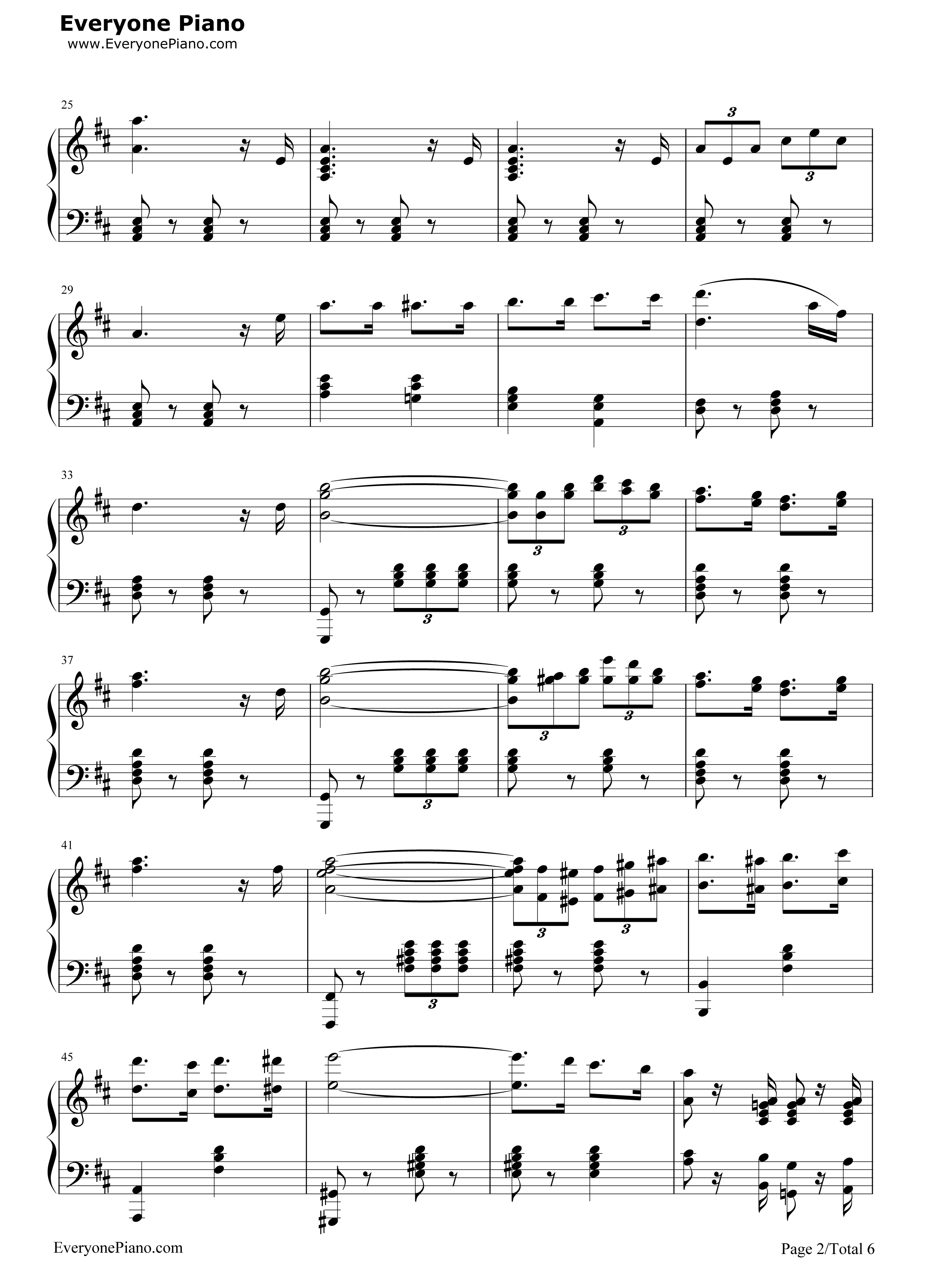 巴登威勒进行曲钢琴谱-Georg Fürst2