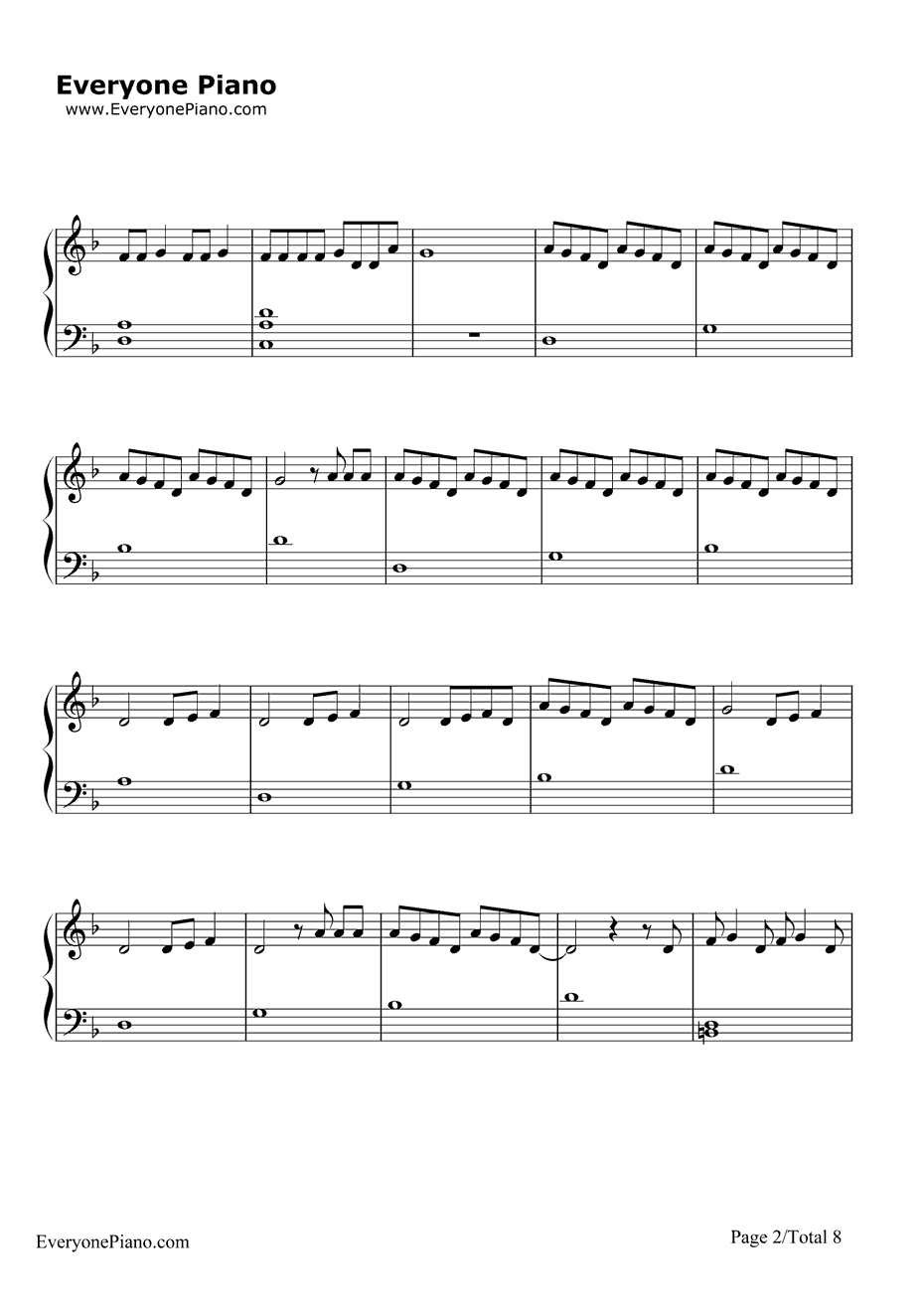 Here钢琴谱-AlessiaCara2