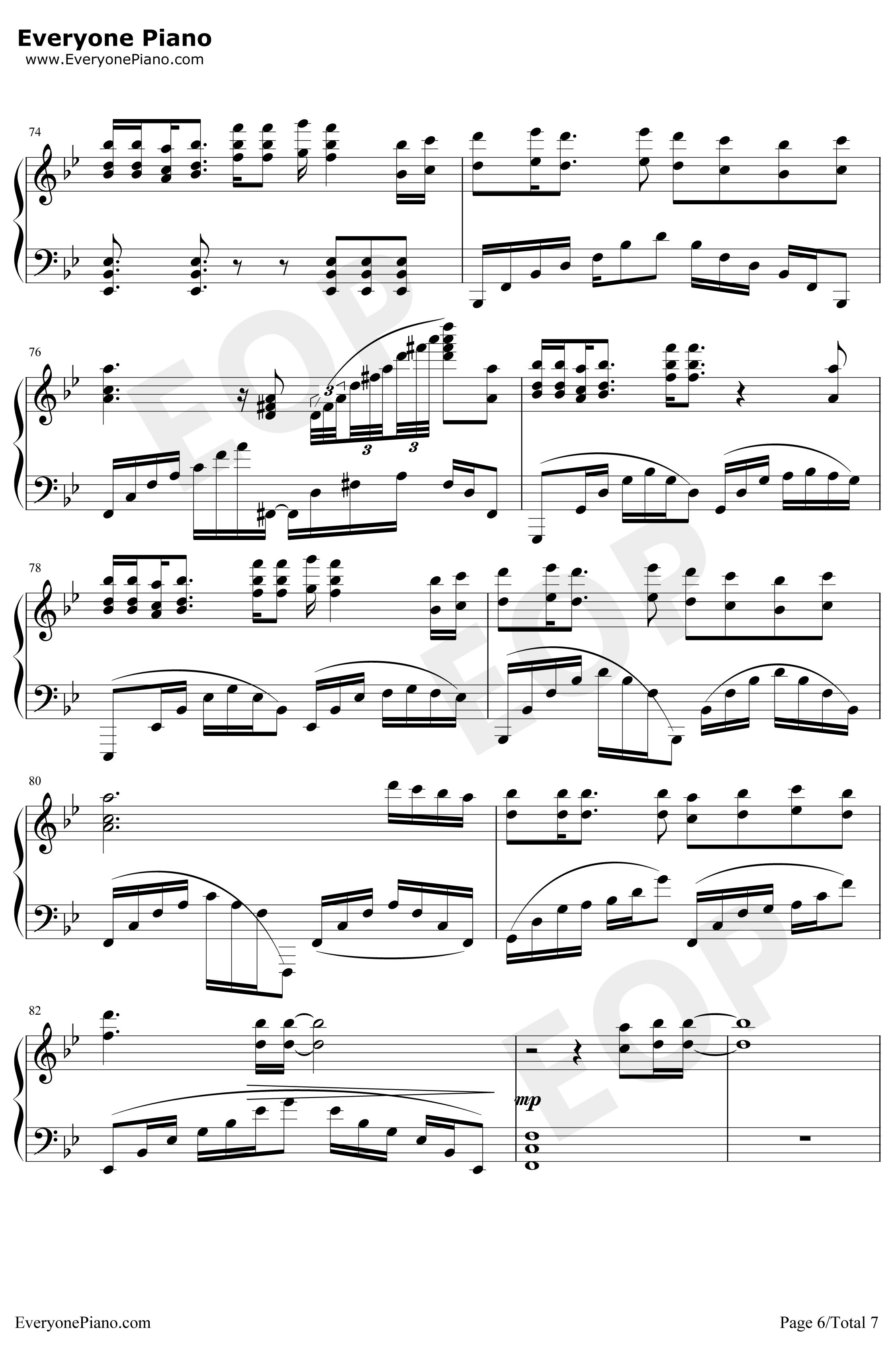 Weigh of the World钢琴谱-MONACA-尼尔机械纪元OST6
