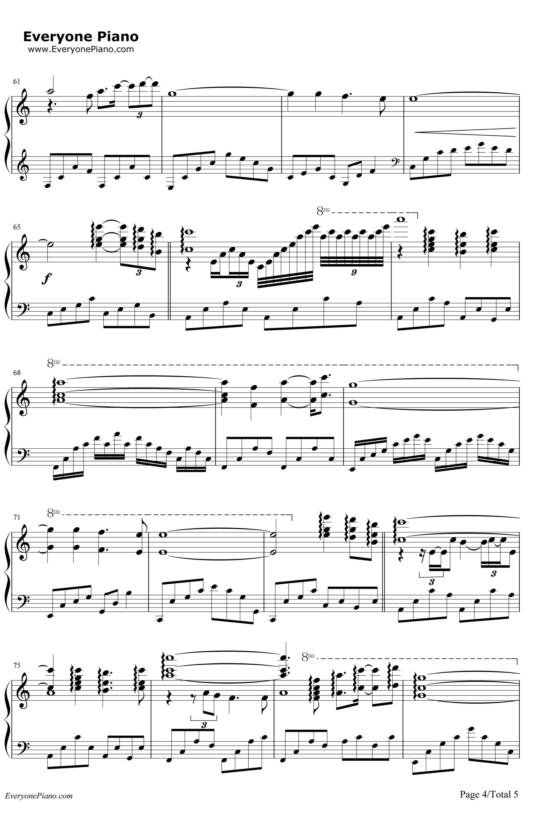 Gracefully钢琴谱-GiovanniMarradi(乔瓦尼)4