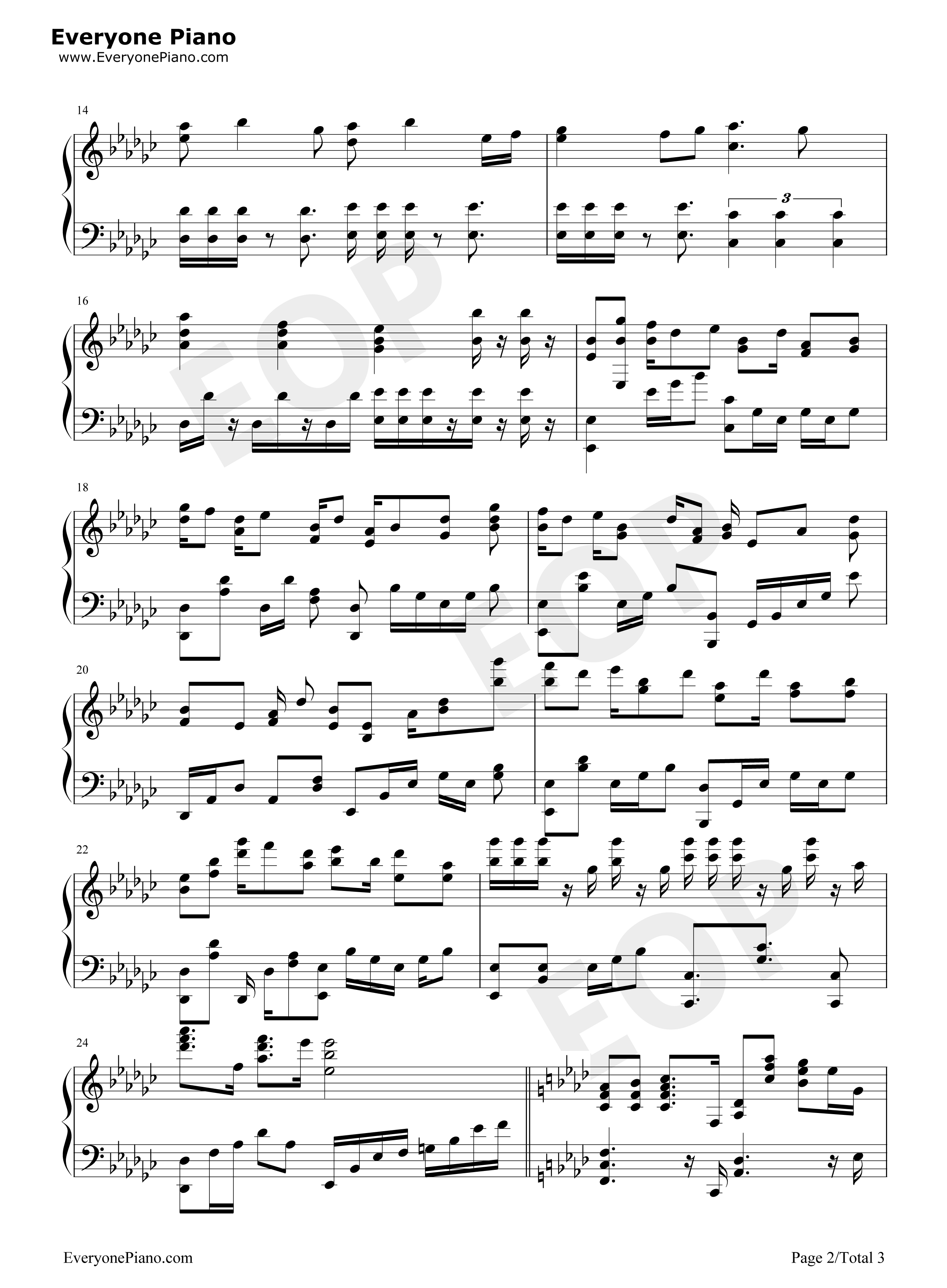 Theme of SSS钢琴谱-麻枝准2