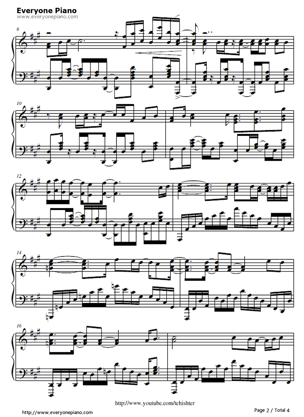 Alicemagic钢琴谱-Rita2