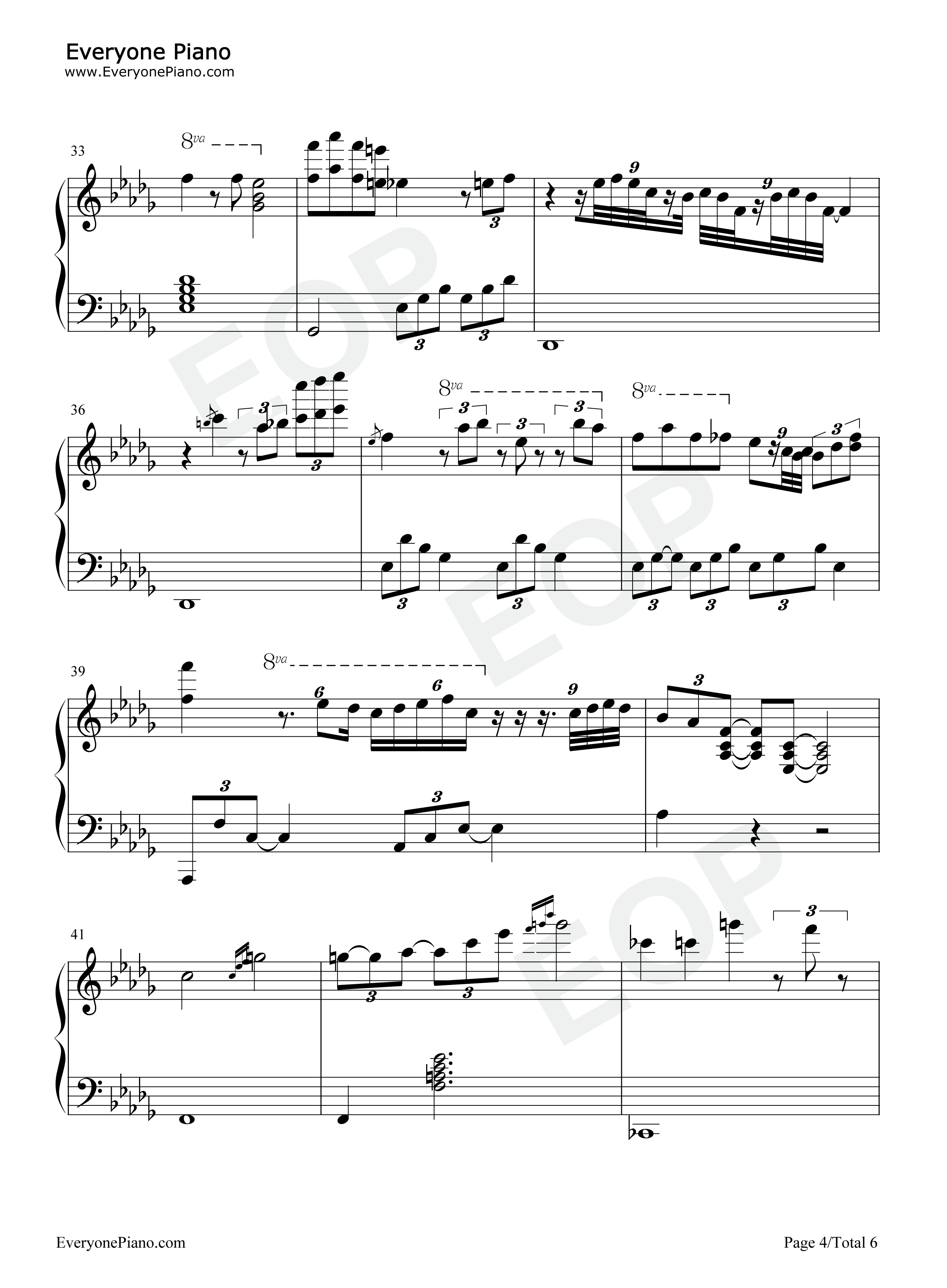 Ylang Ylang钢琴谱-FKJ4