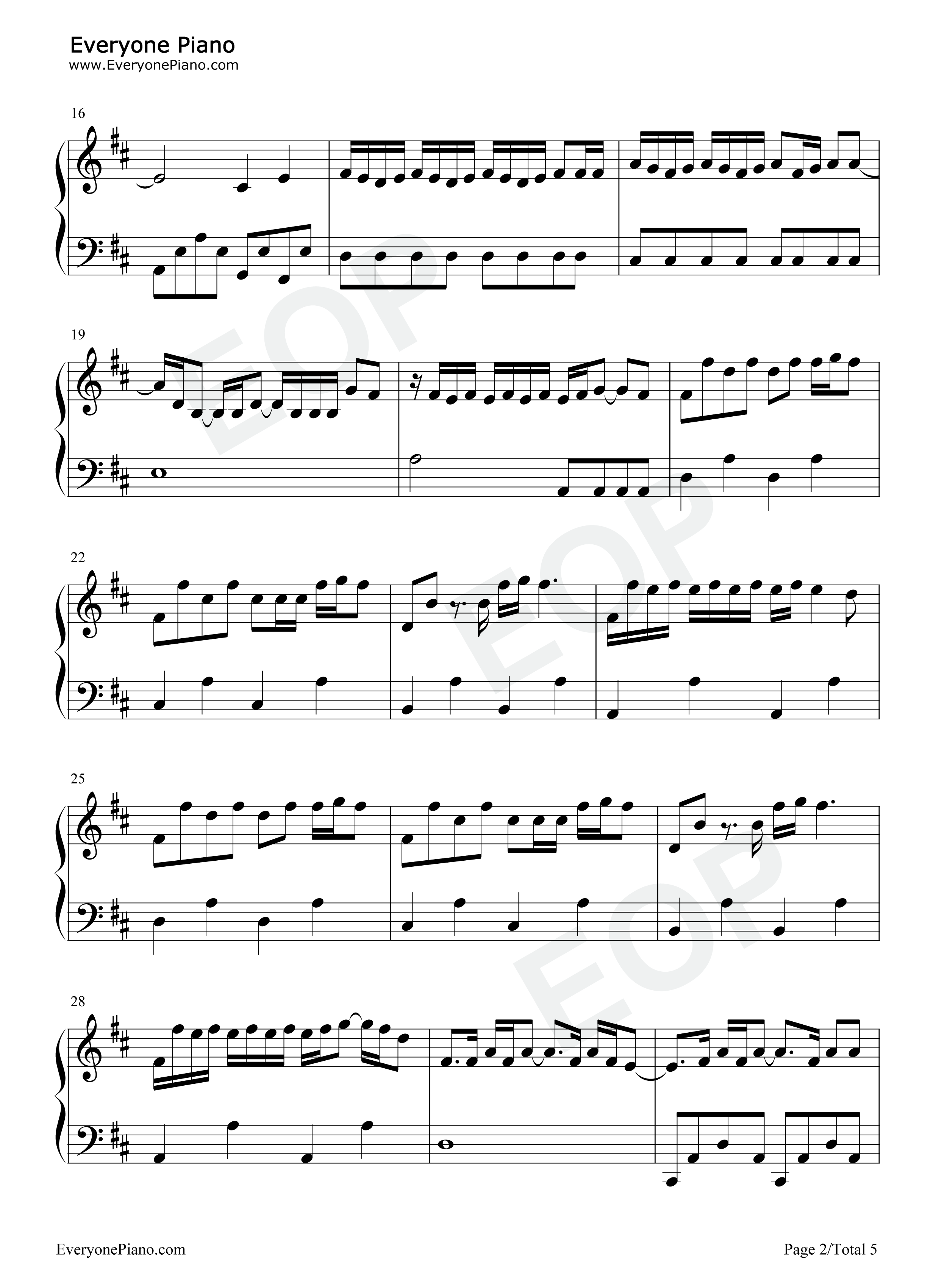The Loneliest钢琴谱-Måneskin2