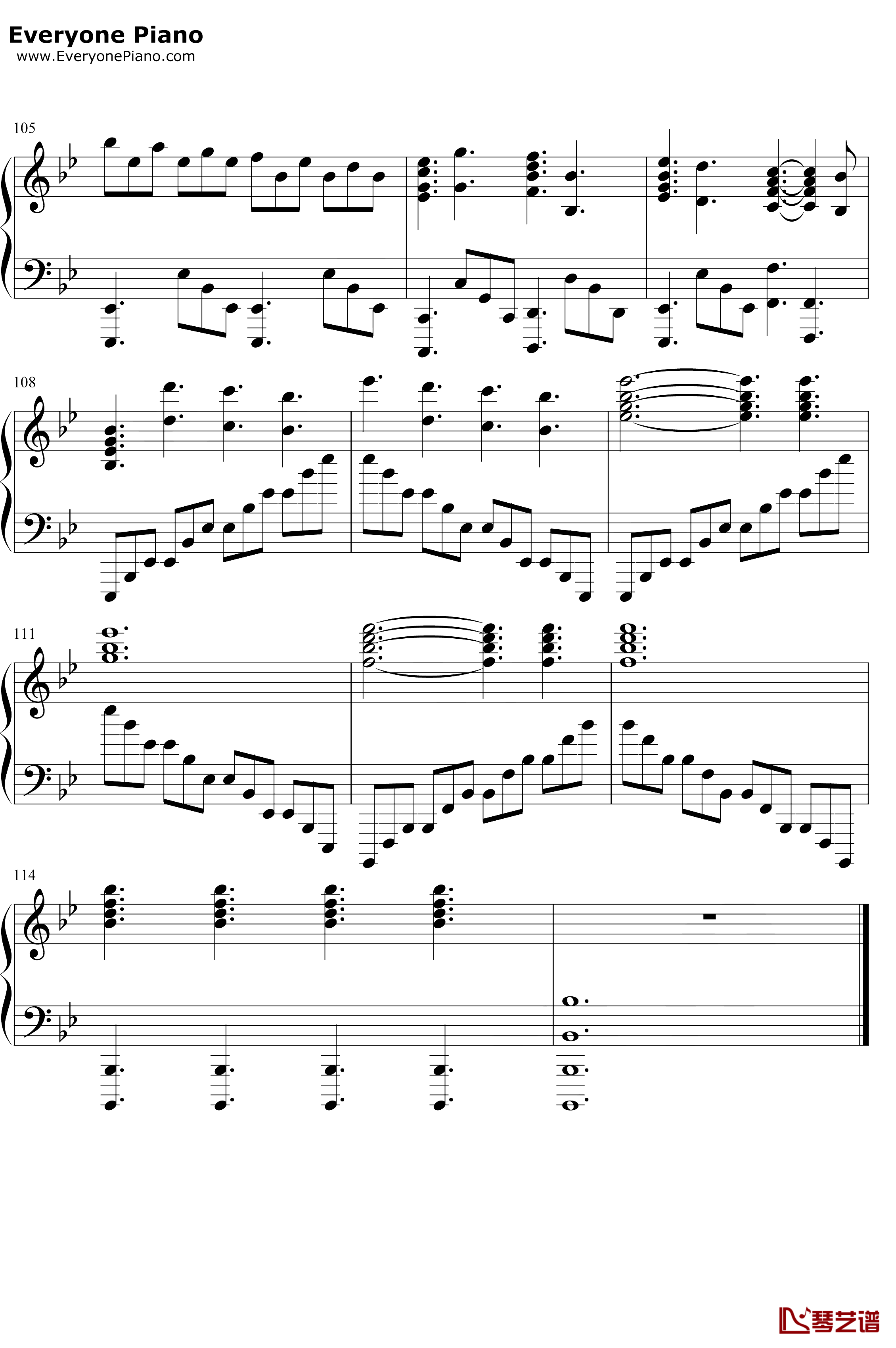 Sogno di Volare钢琴谱-ChristopherTin-文明6主题曲8