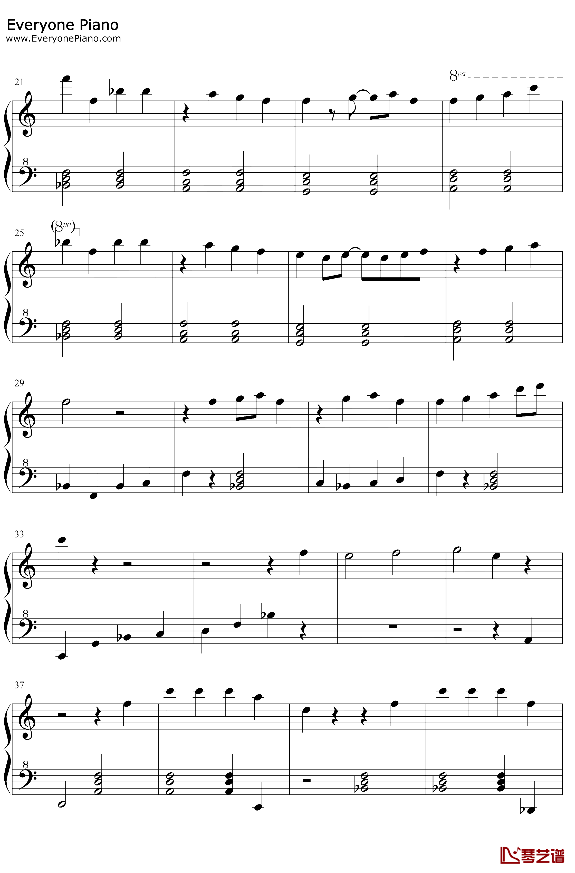 CryingSun钢琴谱-Tomoko-重装机兵2重制版BGM2