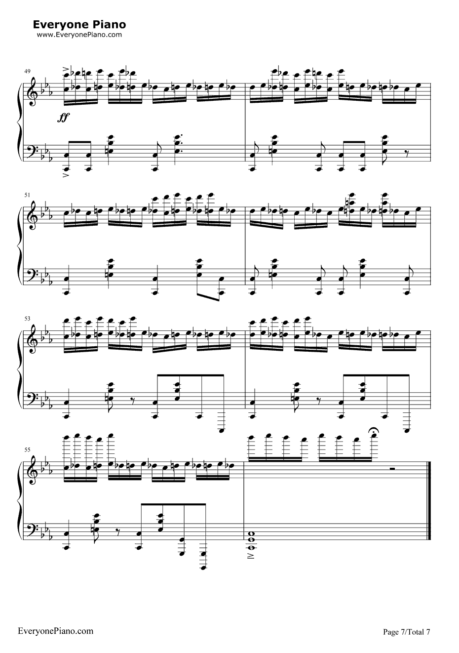 Enduring Movement钢琴谱-Ennio Morricone-海上钢琴师OST7