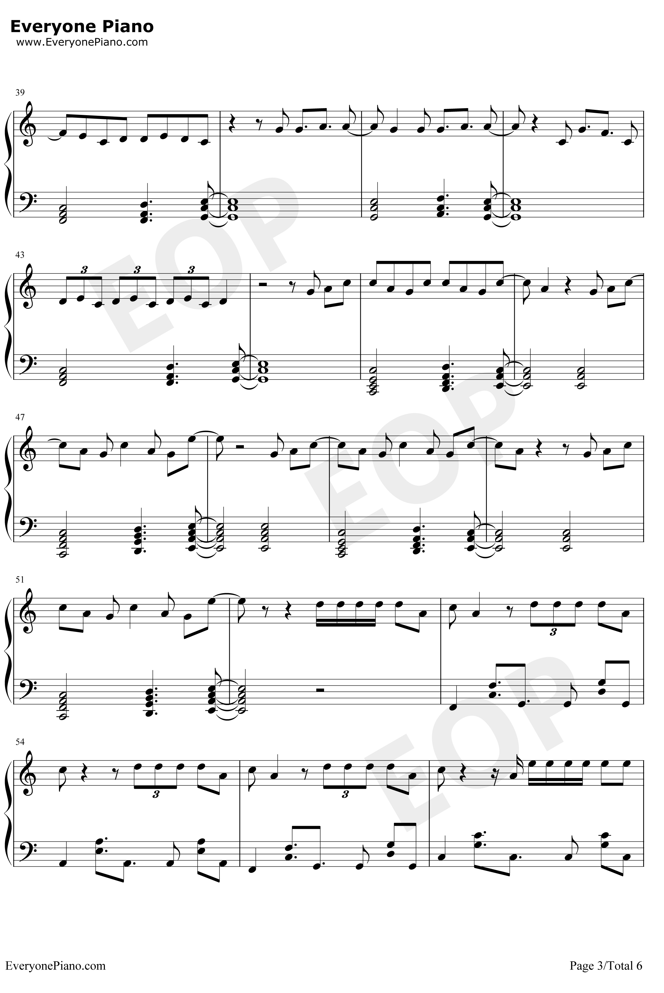 Middle Finger钢琴谱-PhoebeRyanQuinnXCII3