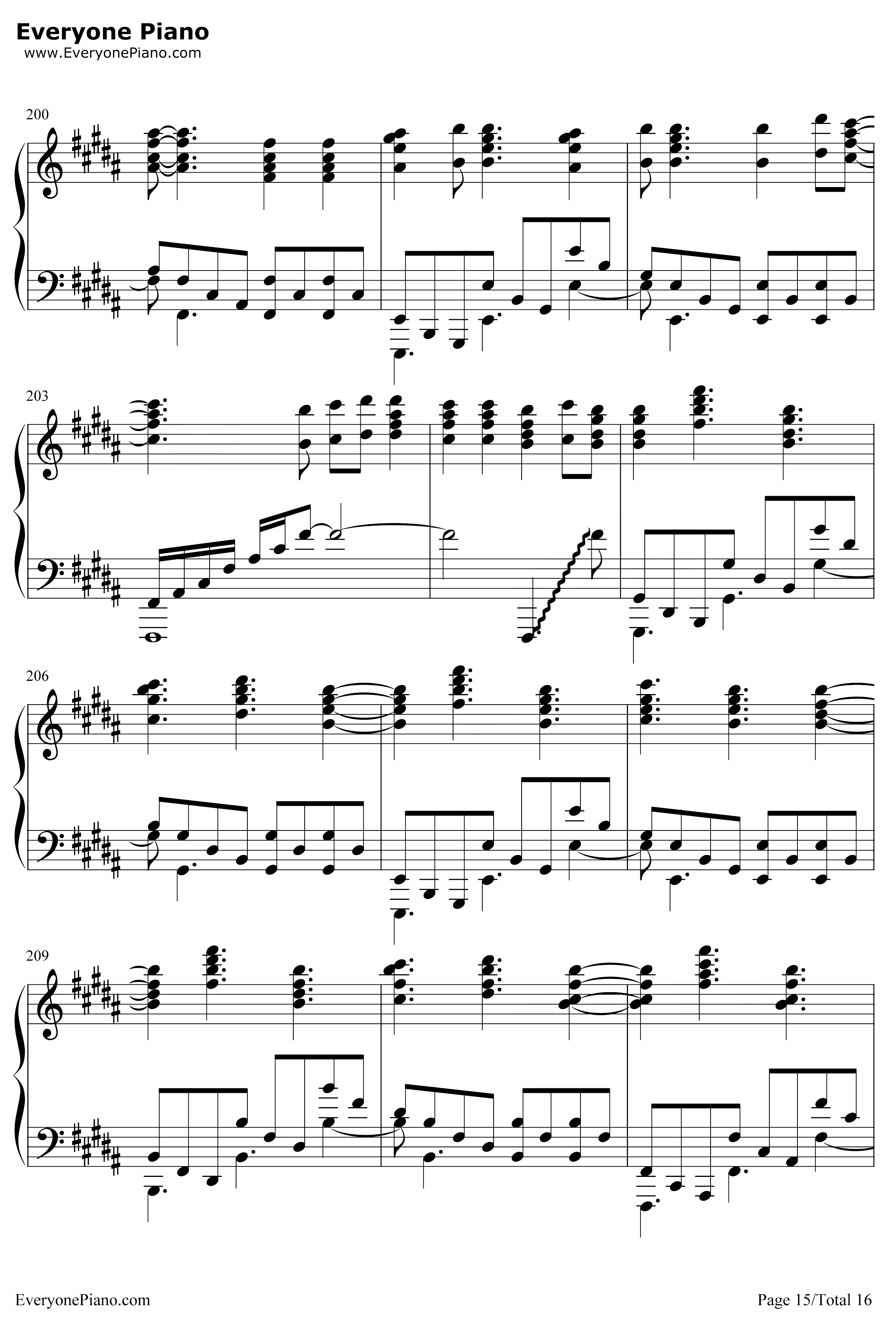 Neo钢琴谱-Roselia-Aspect-BanGDreamOST15