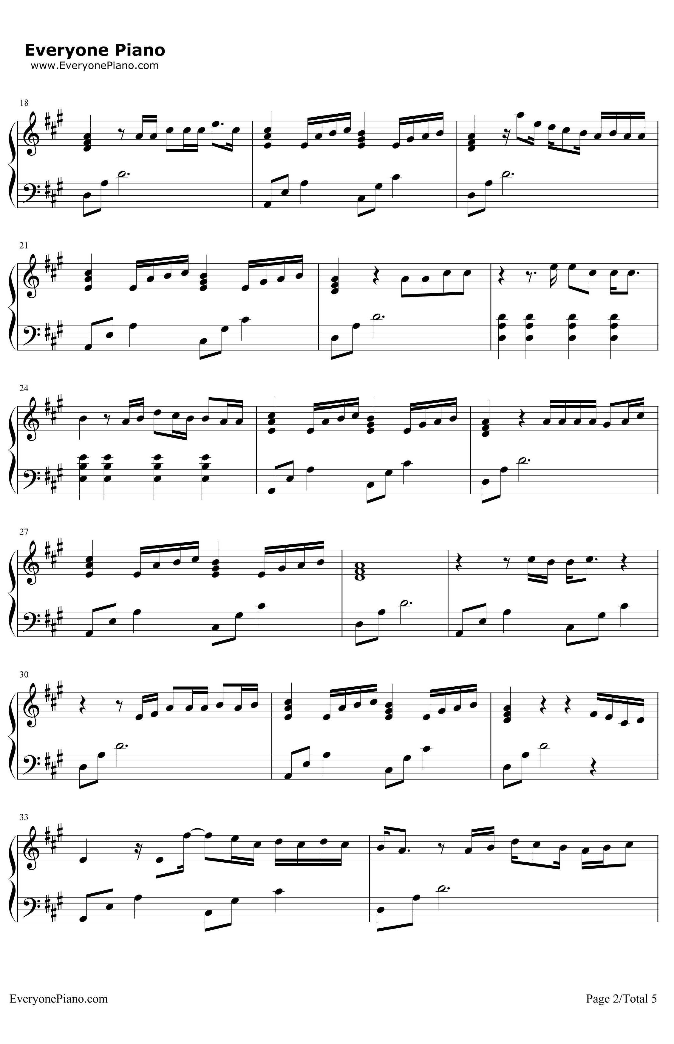 How Would You Feel(Paean)钢琴谱-EdSheeran2