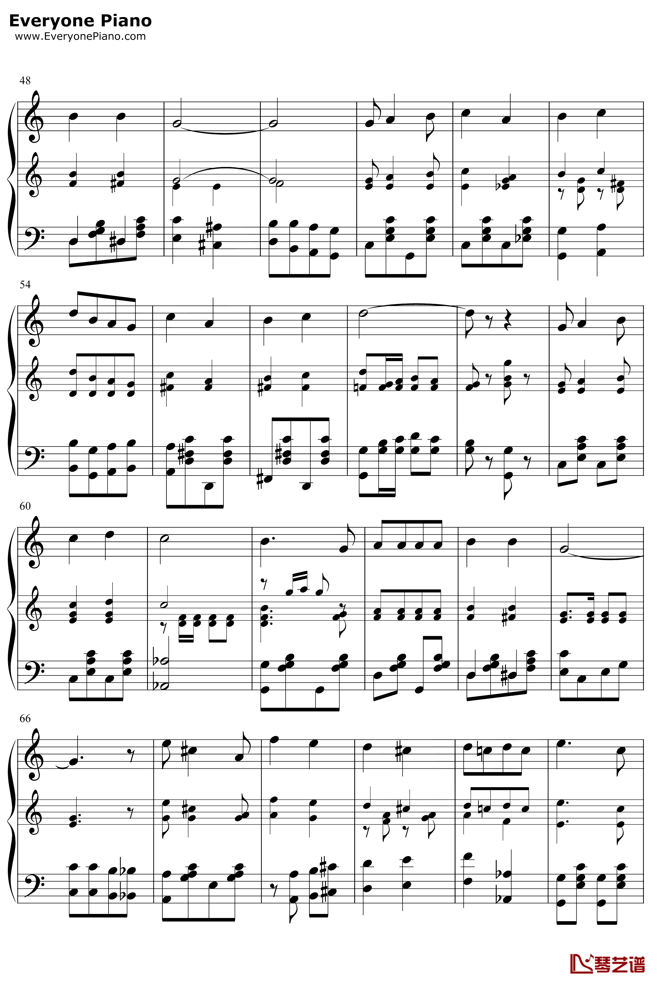The Stars and Stripes Forever钢琴谱-John Philip Sousa3