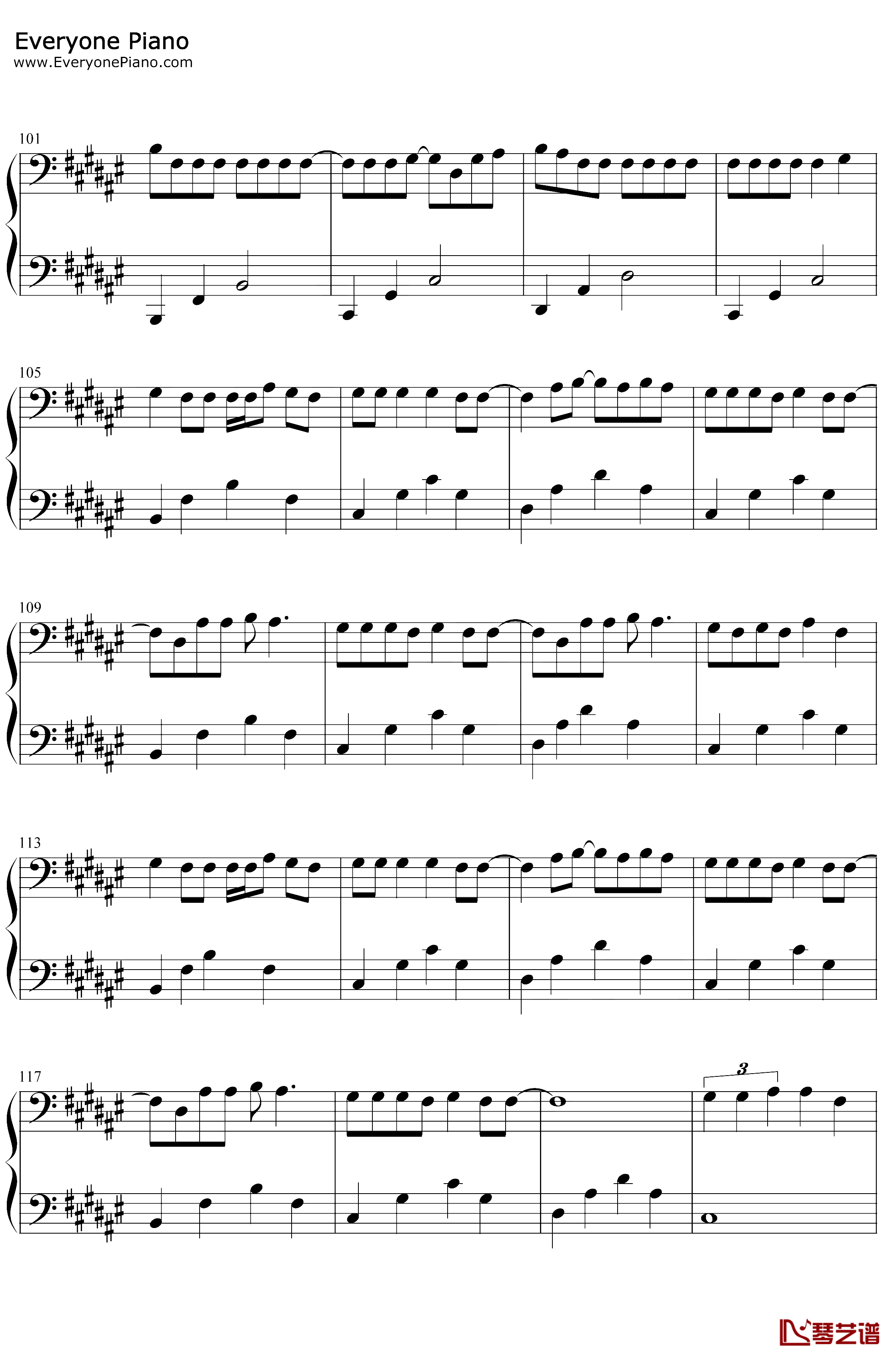 Caramelo钢琴谱-Ozuna6