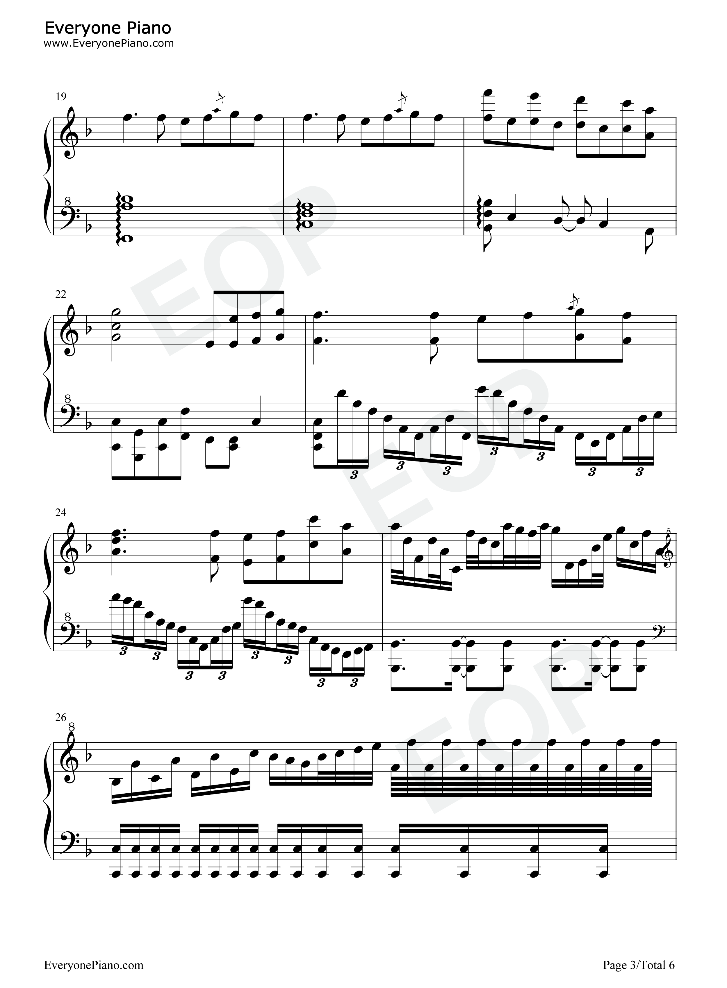 Surasthana Fantasia钢琴谱-陈致逸 HOYO-MiX3
