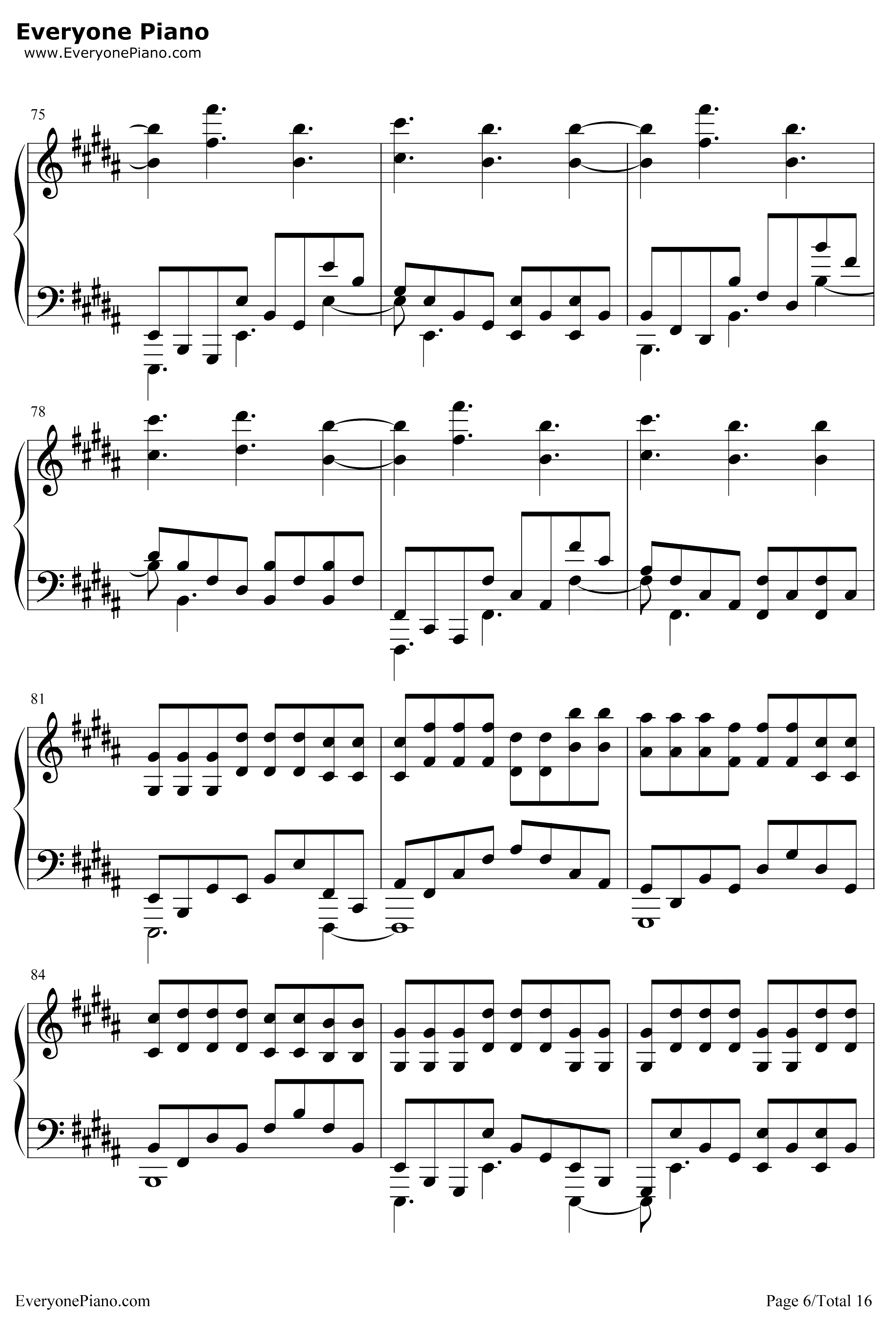 Neo钢琴谱-Roselia-Aspect-BanGDreamOST6