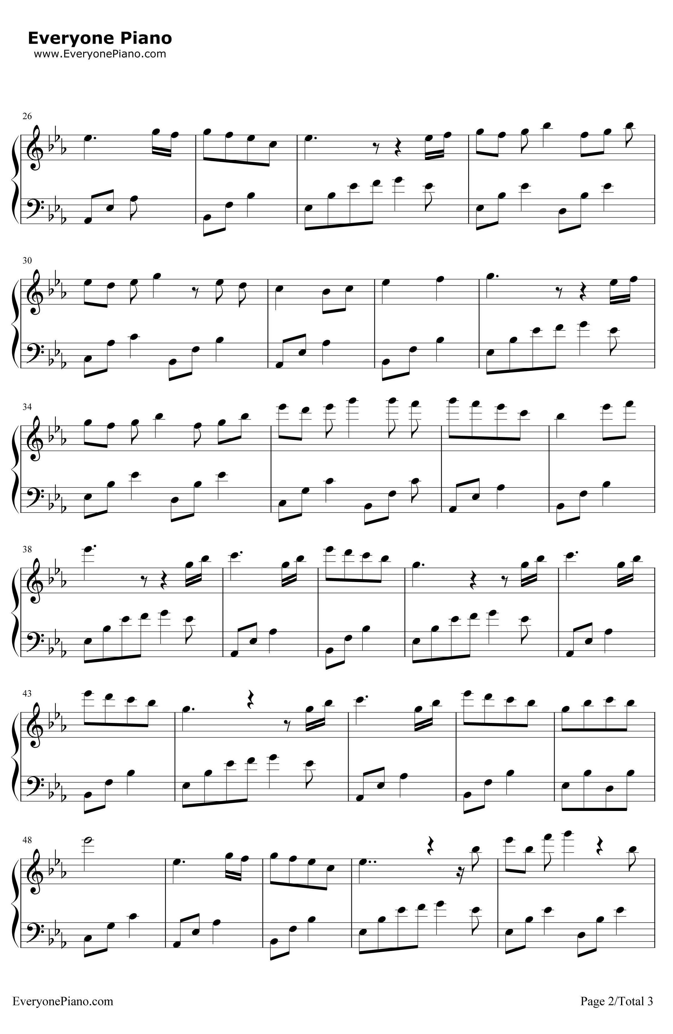 夜的钢琴曲15钢琴谱-石进-夜的钢琴曲152