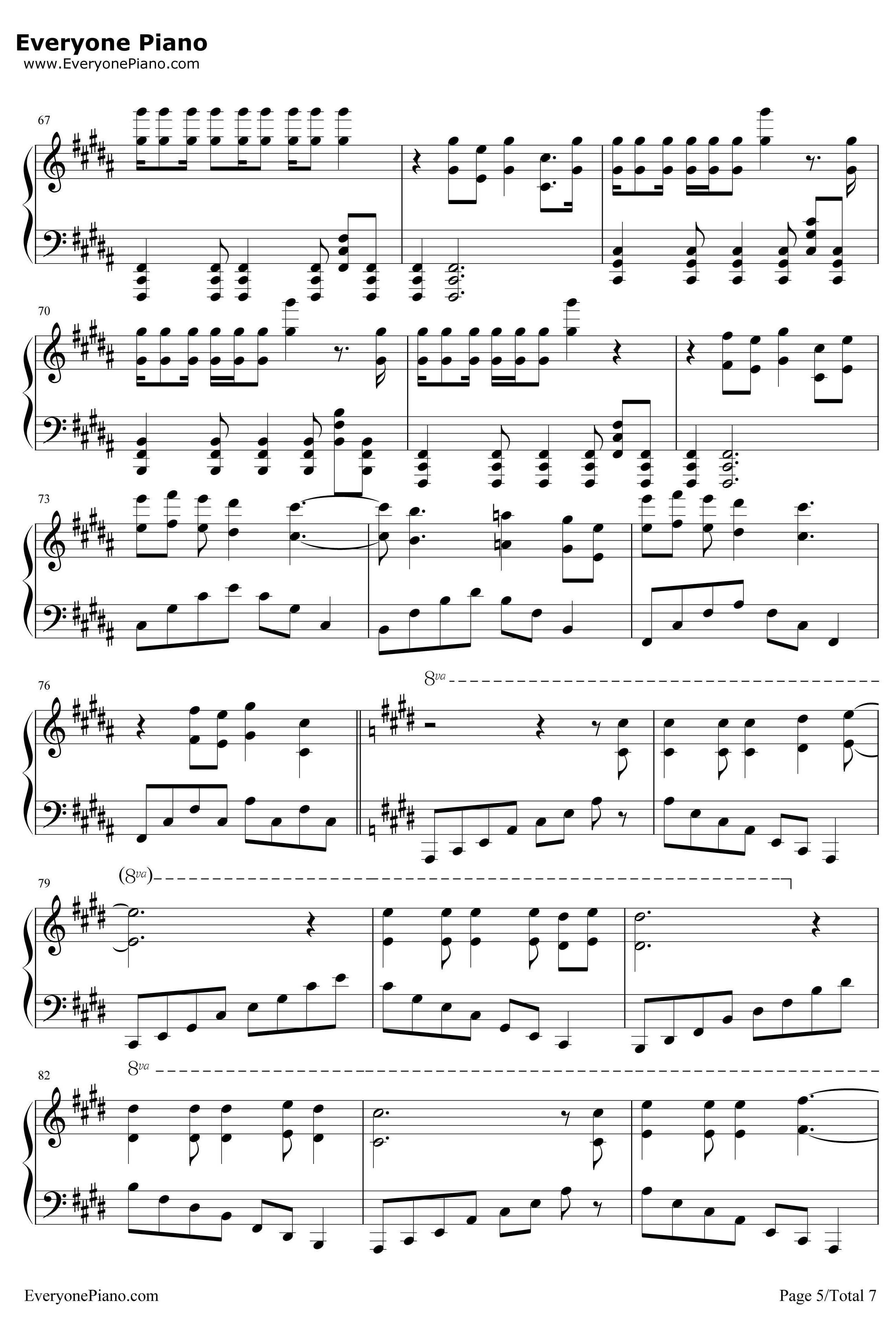 The Fox钢琴谱-Ylvis-挪威组合5