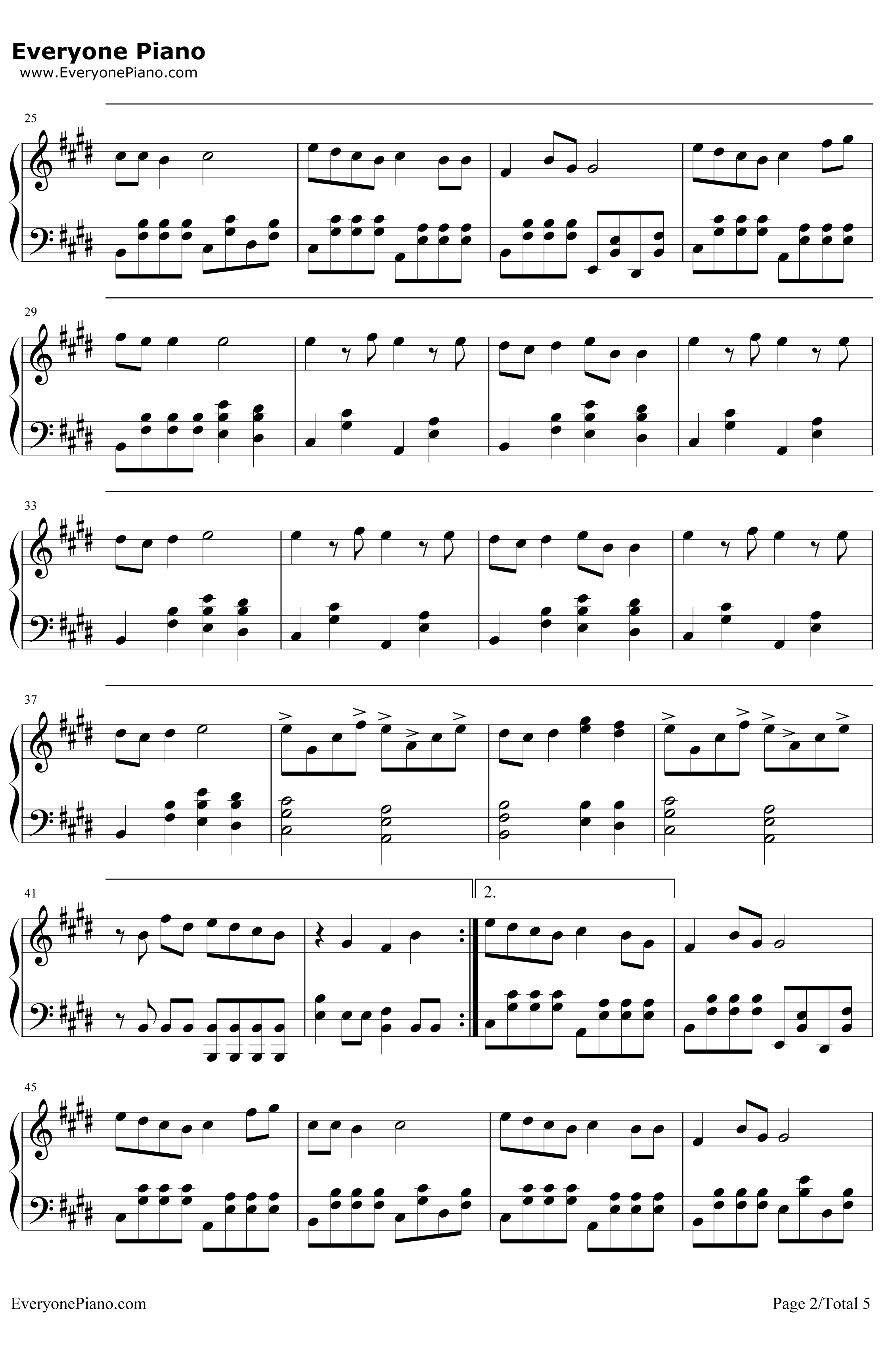PLANET 钢琴谱-ラムジ2