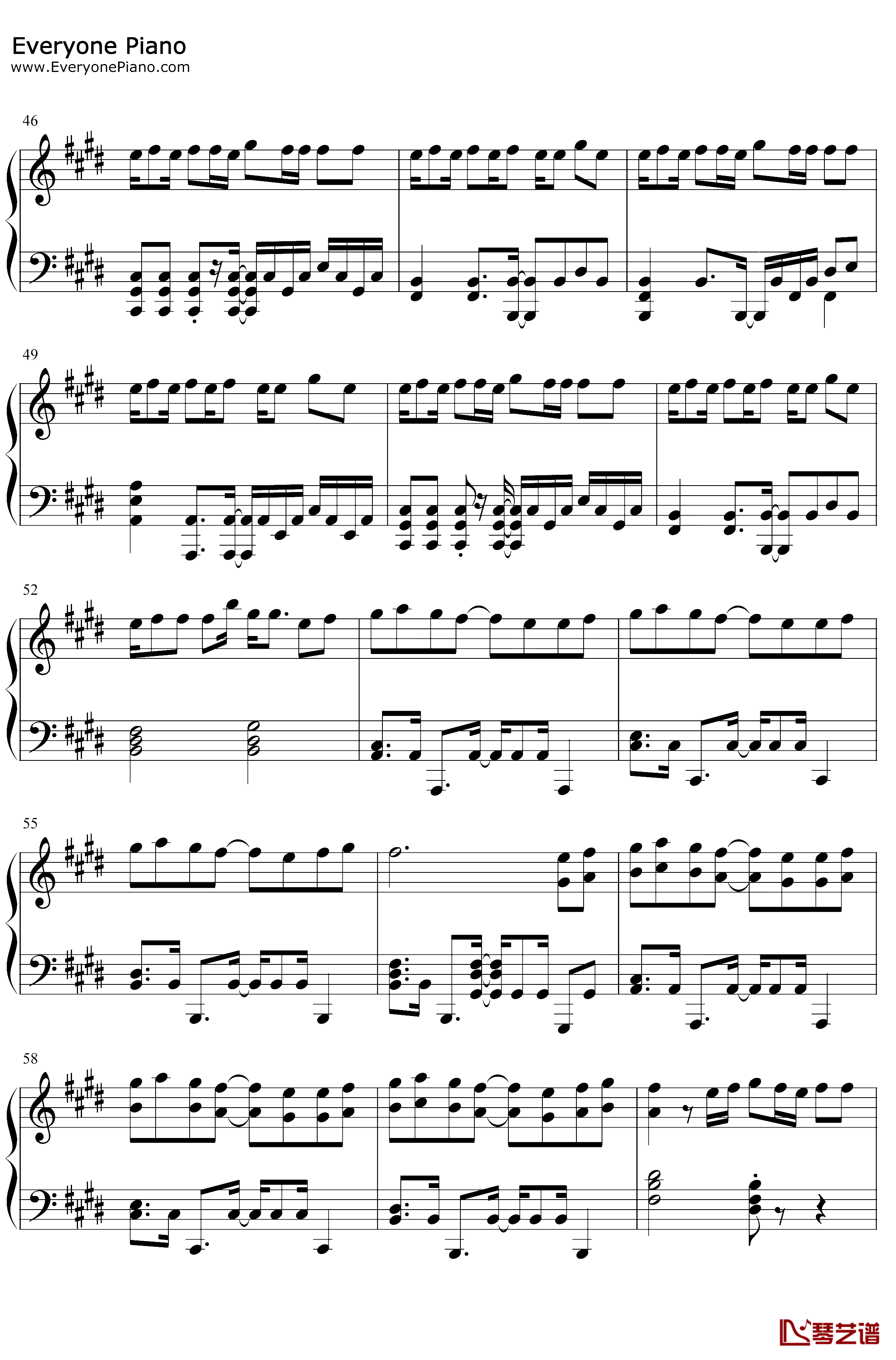 OK Not To Be OK钢琴谱-MarshmelloDemiLovato-MarshmelloftDemiLovato4