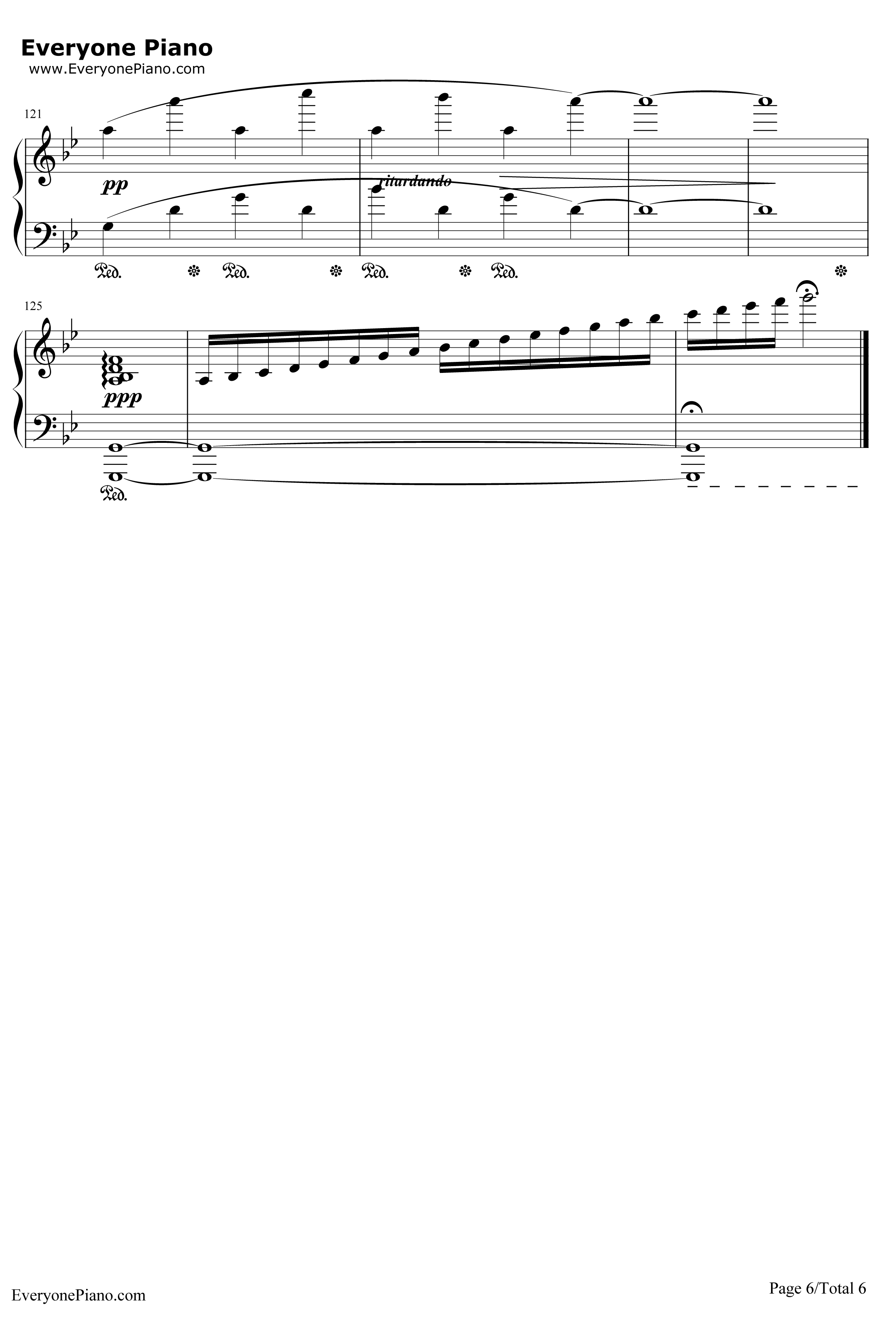 THEEND钢琴谱-松枝贺子-最终幻想X-2BGM6