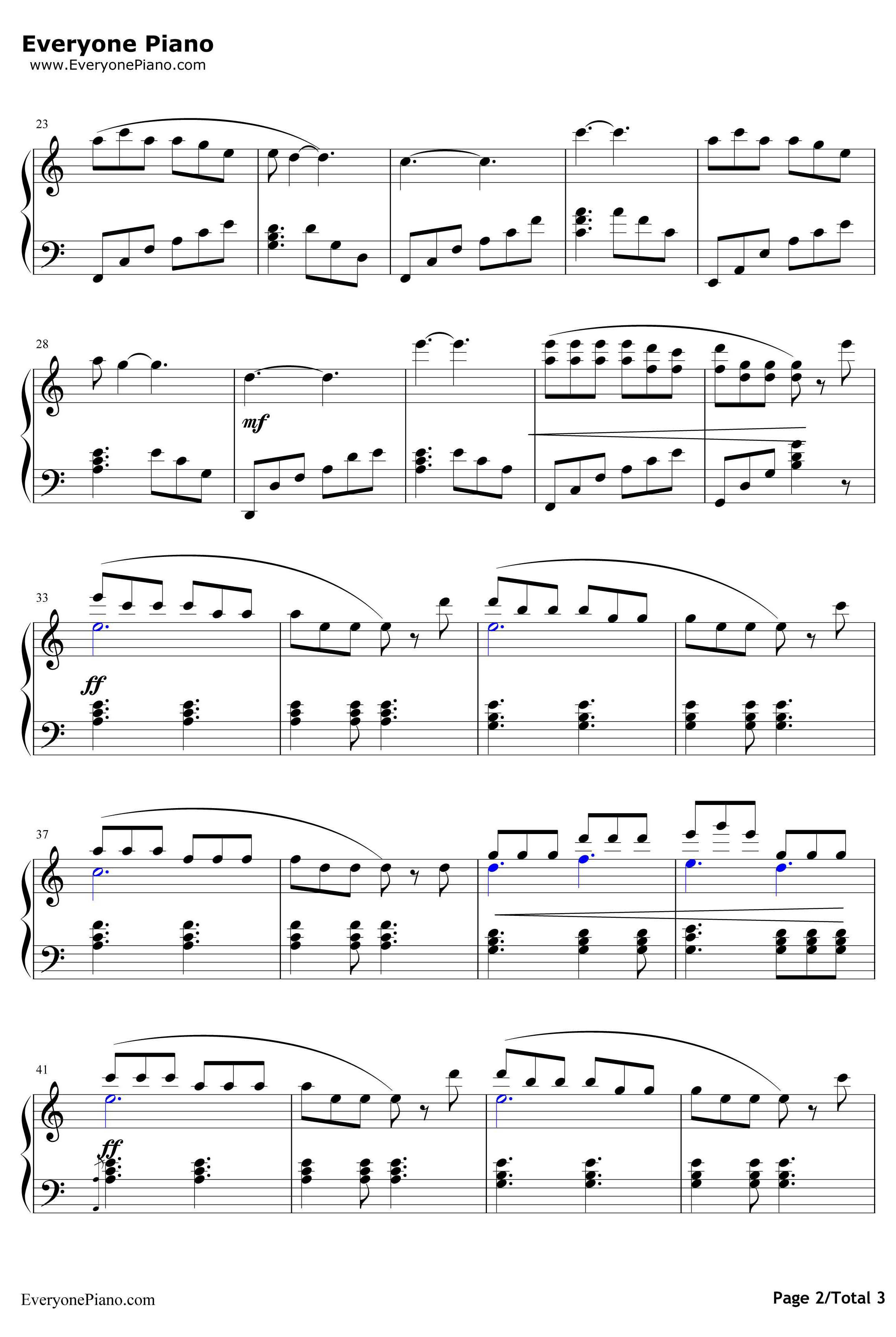 难念的经钢琴谱-周华健-天龙八部主题曲2