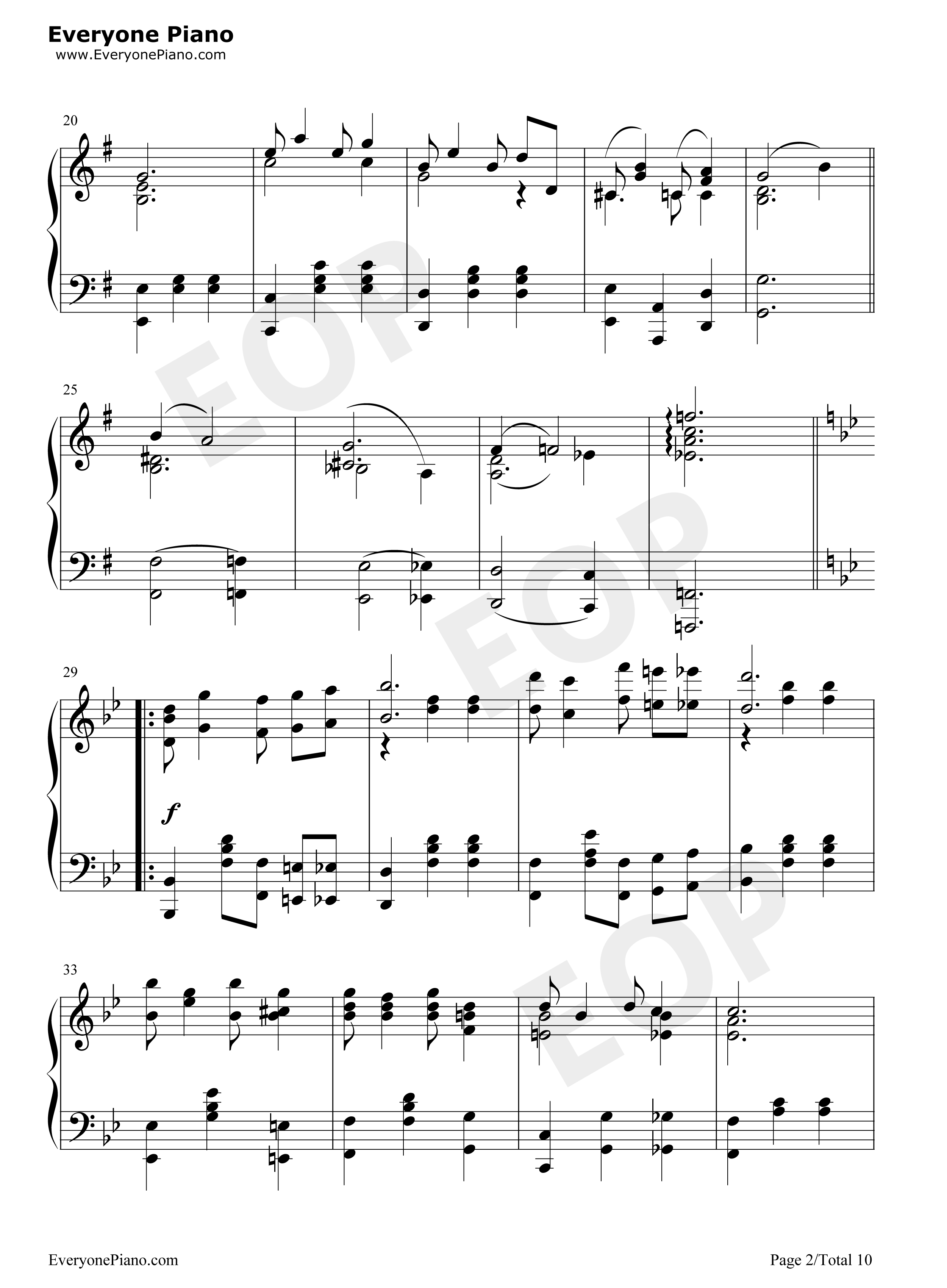 Bethena A Concert Waltz钢琴谱-Scott Joplin  斯科特·乔普林2