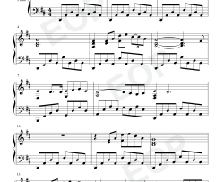 Benedictus钢琴谱-Karl Jenkins
